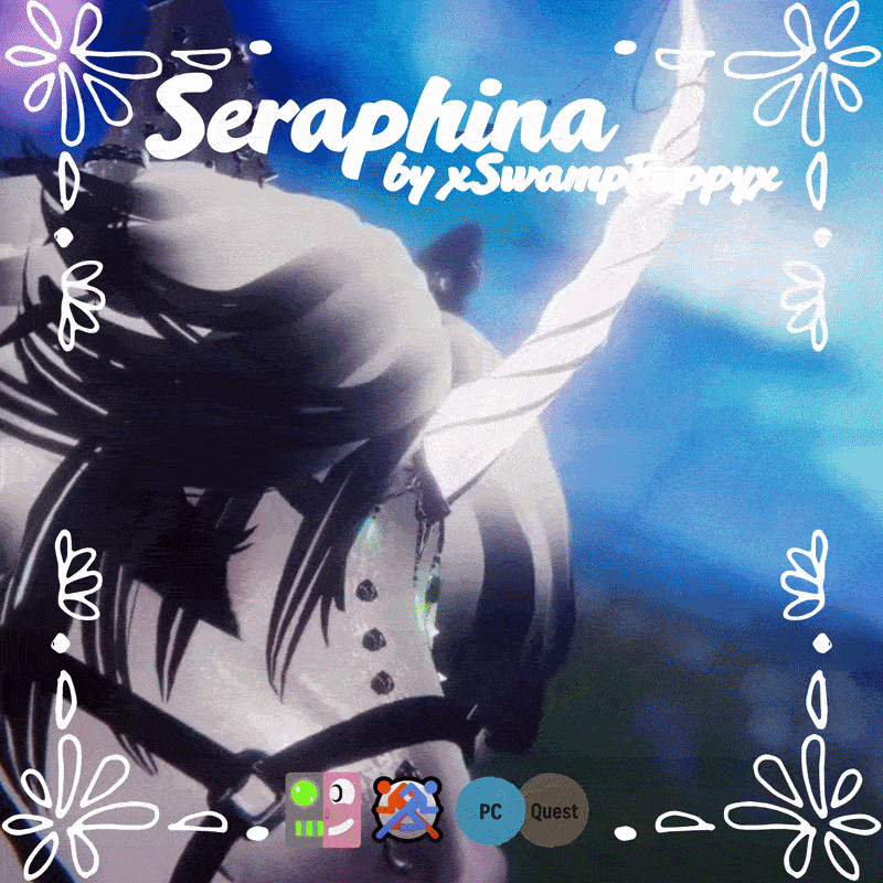 SERAPHINA : HORSE : FURRY | VRCHAT  | FACETRACKING