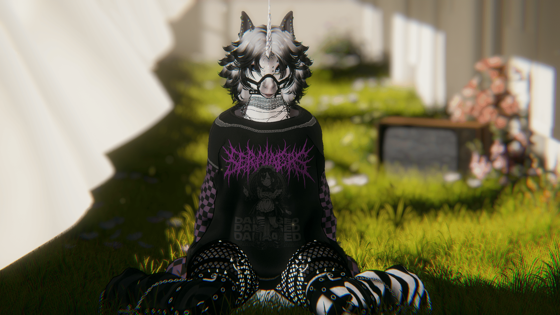 SERAPHINA : HORSE : FURRY | VRCHAT | FACETRACKING