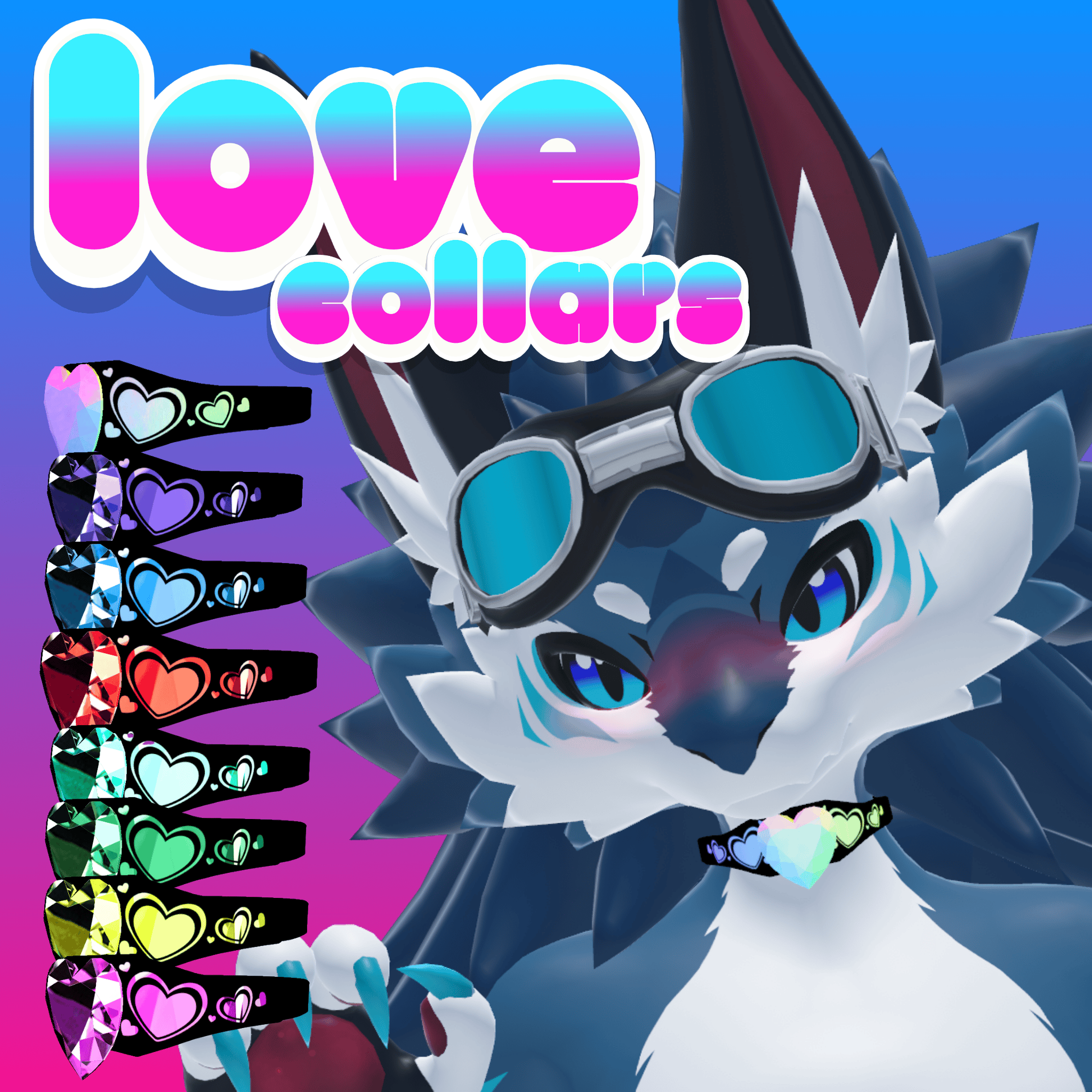 Love Collars VRChat Avatar Asset