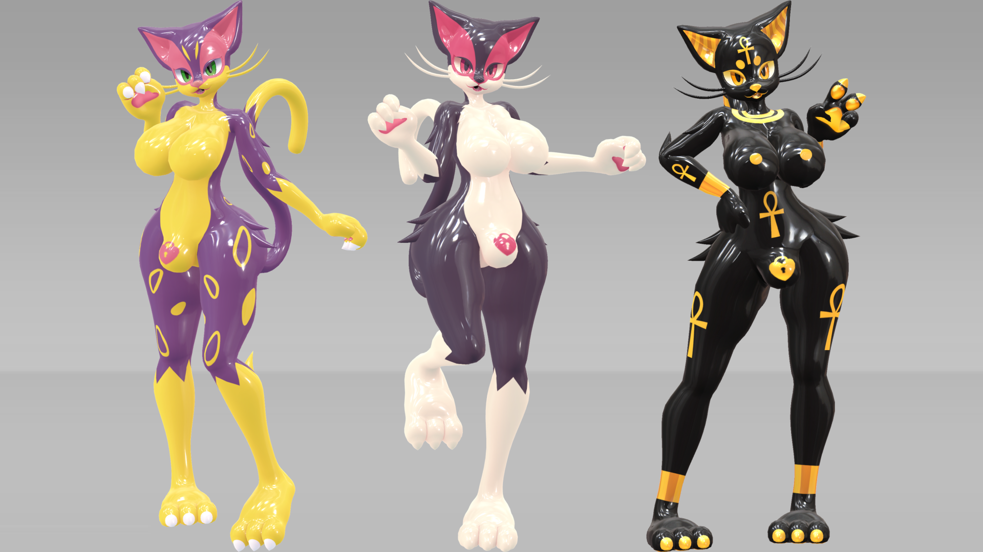 Rubber Cat - FURIBO's VRChat Avatar