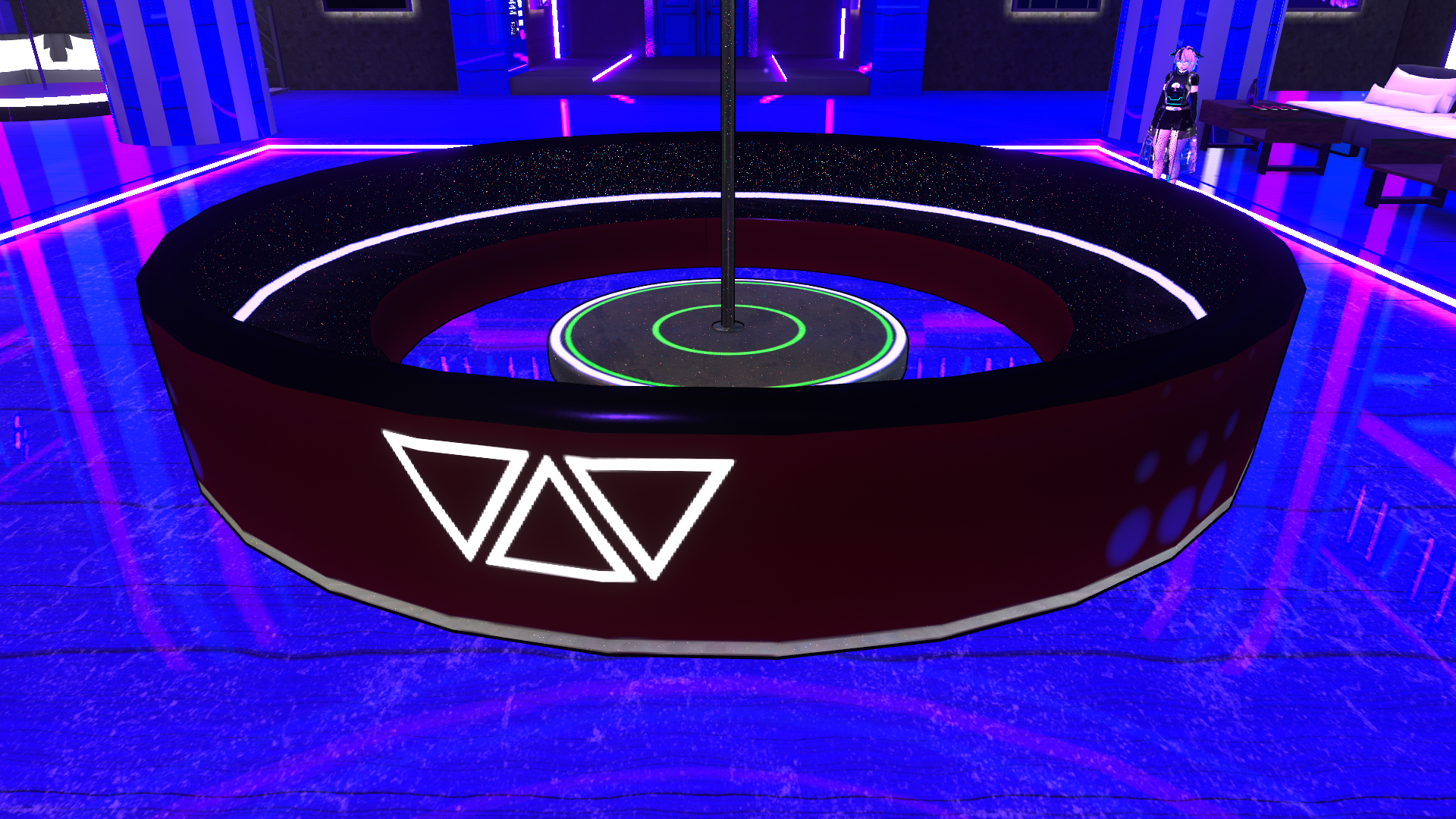 Dance Pole World Constraint For Avatars