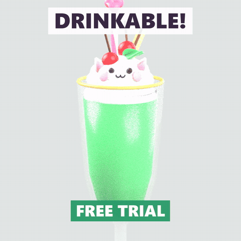 Cat Cream Soda FREE Trial (Melon) | VRChat Drink