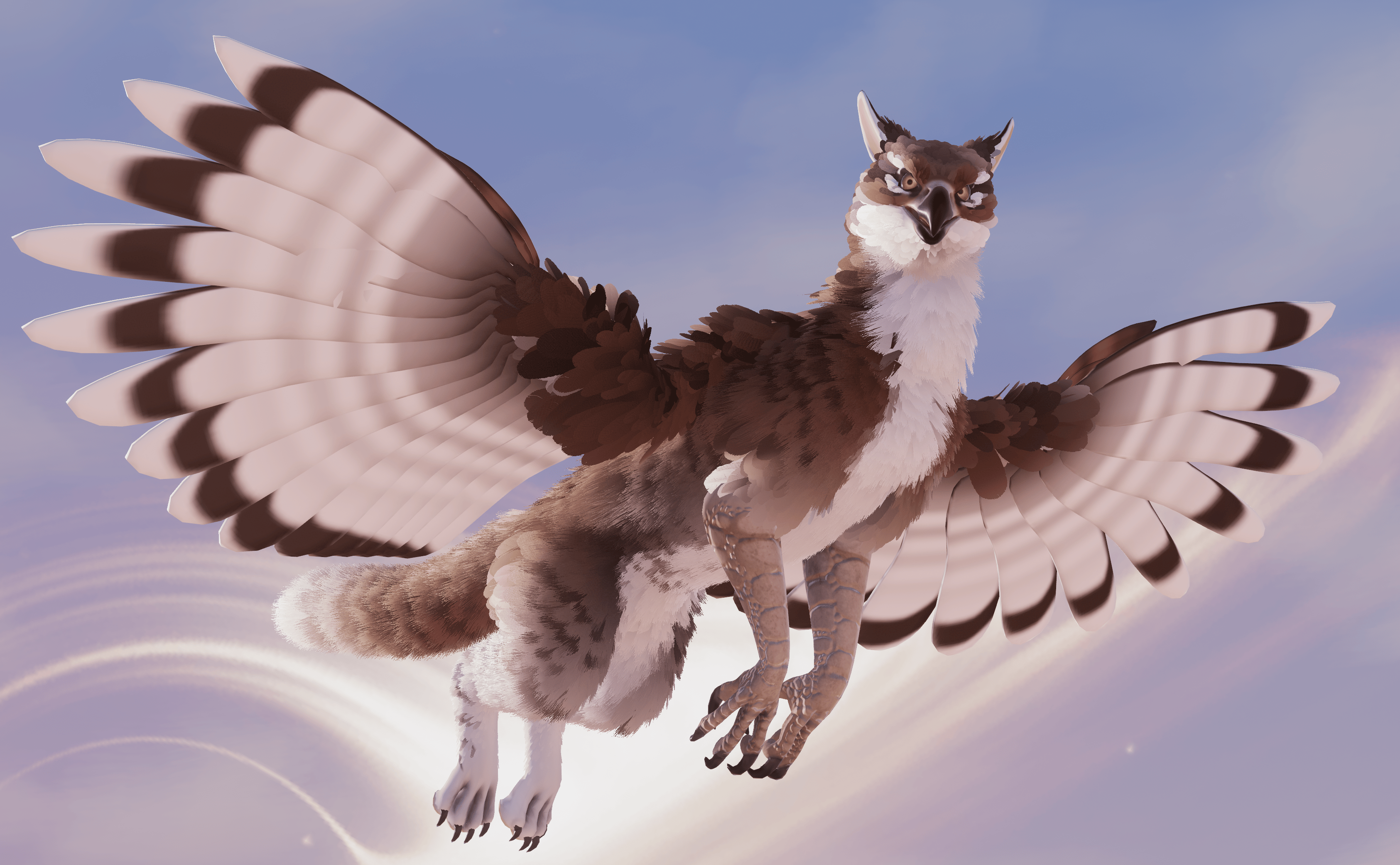 Fluffy Gryphon (Final IK Edit)