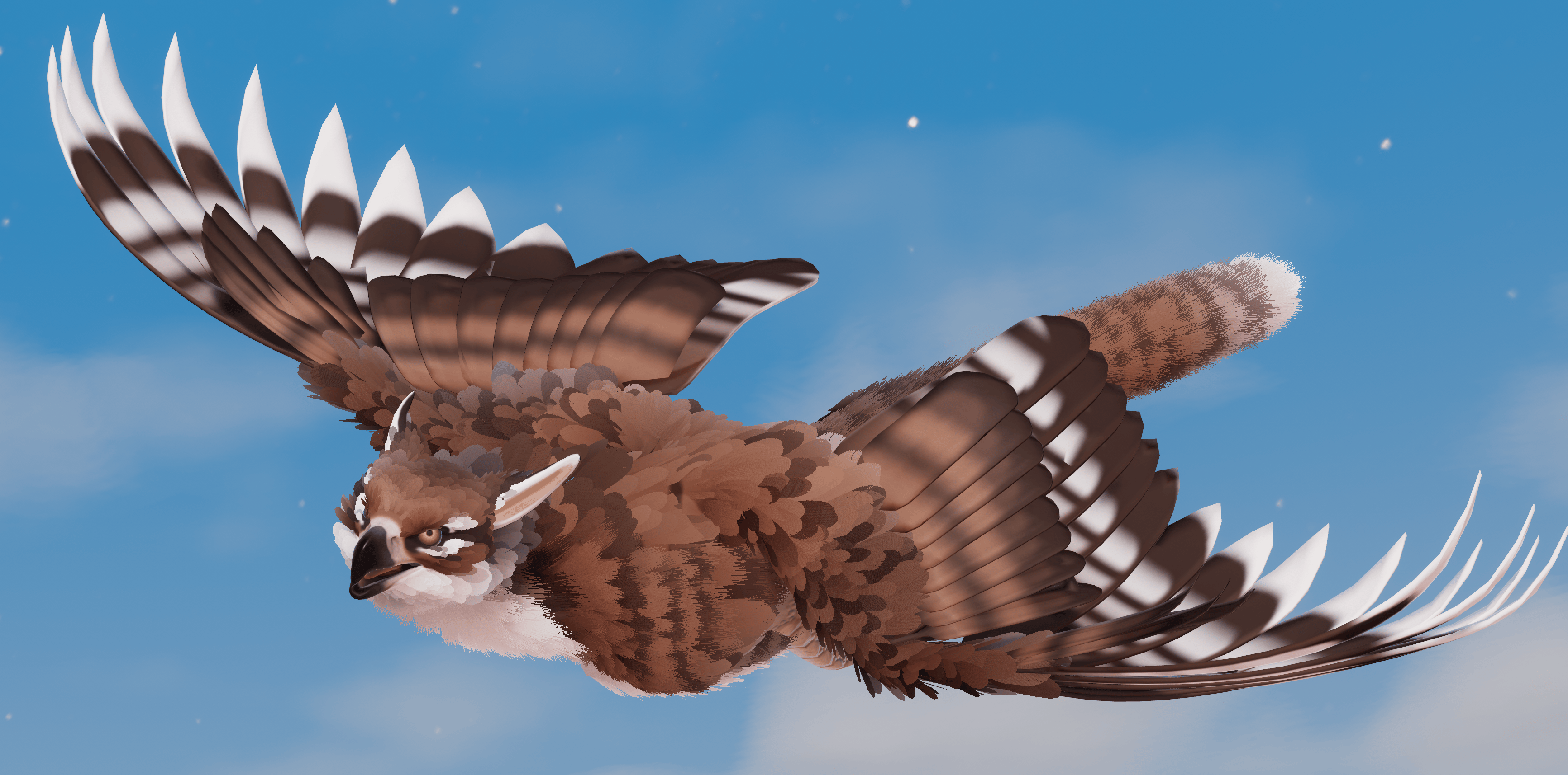 Fluffy Gryphon (Final IK Edit)