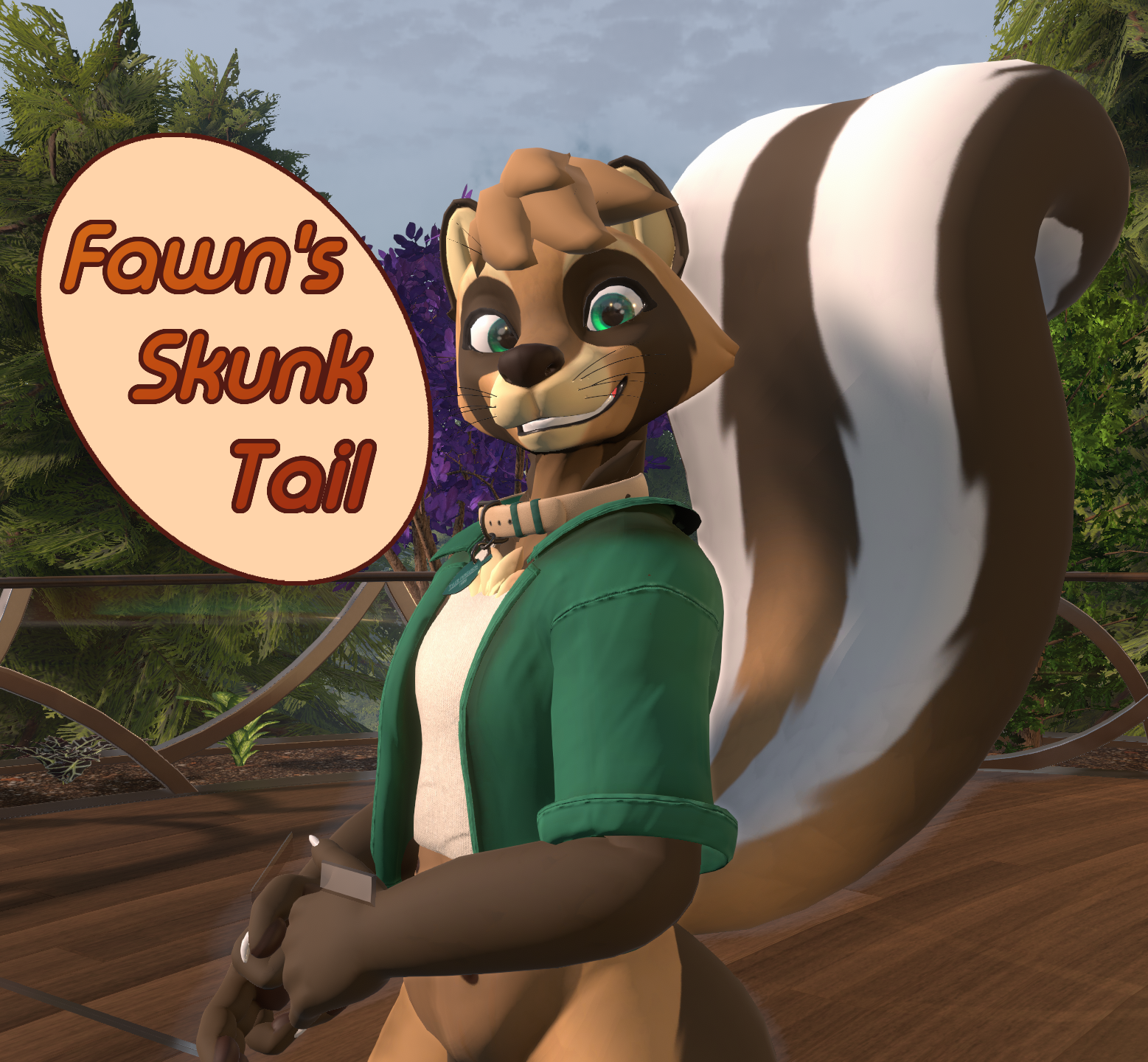 Fawn's Skunk Tail