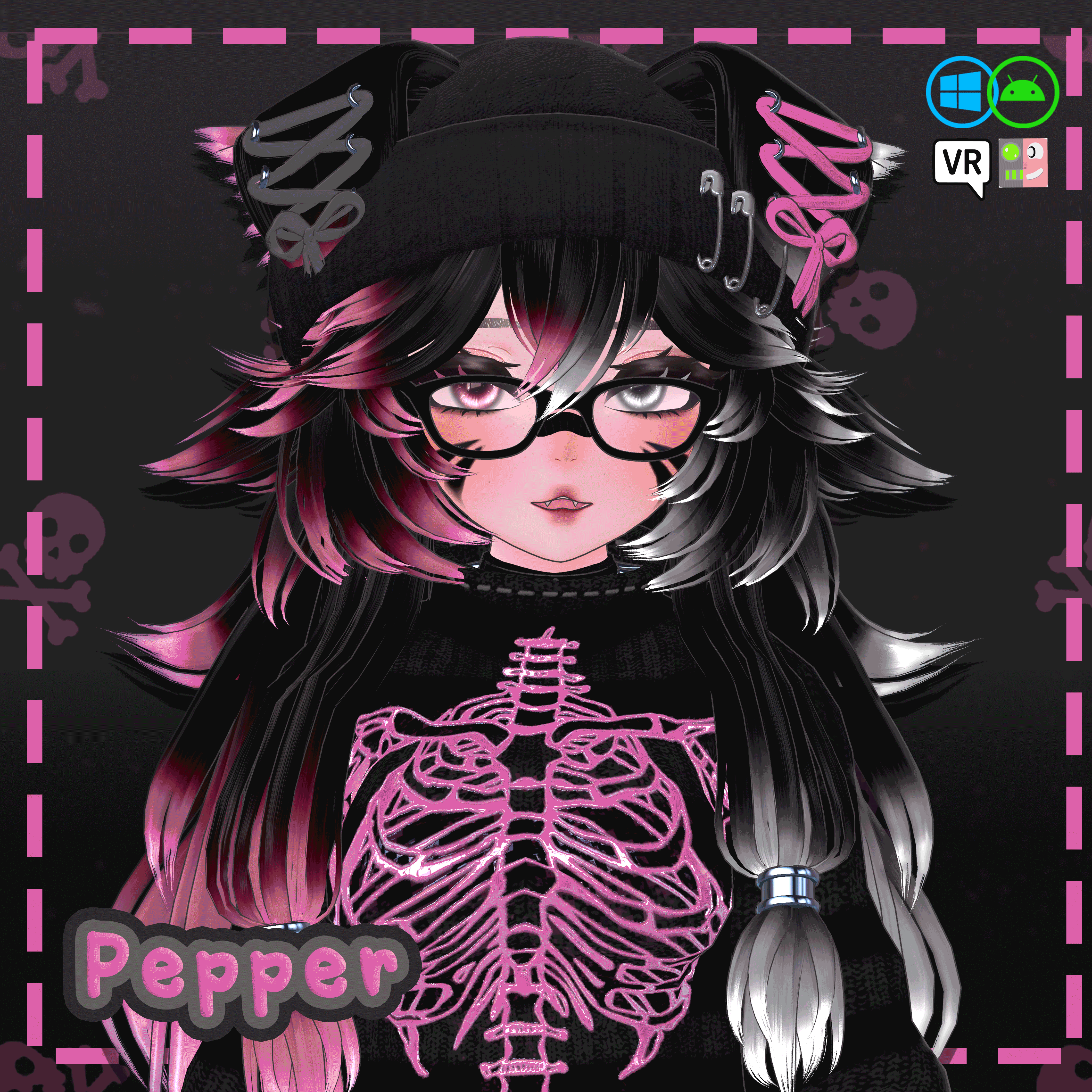 ๐ถ๏ธ | PEPPER (VRCFT/QUEST)