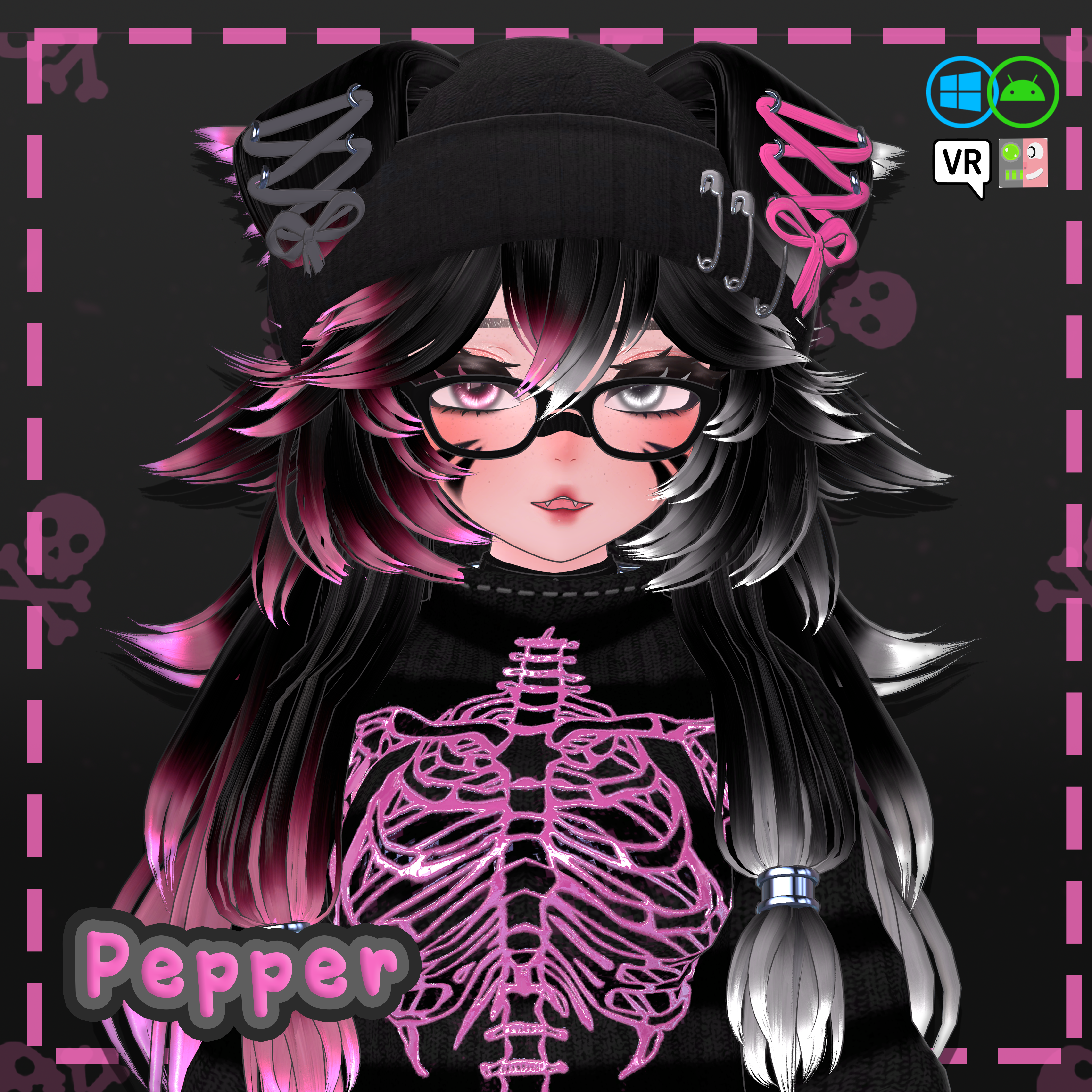 ๐ถ๏ธ | PEPPER (VRCFT/QUEST)