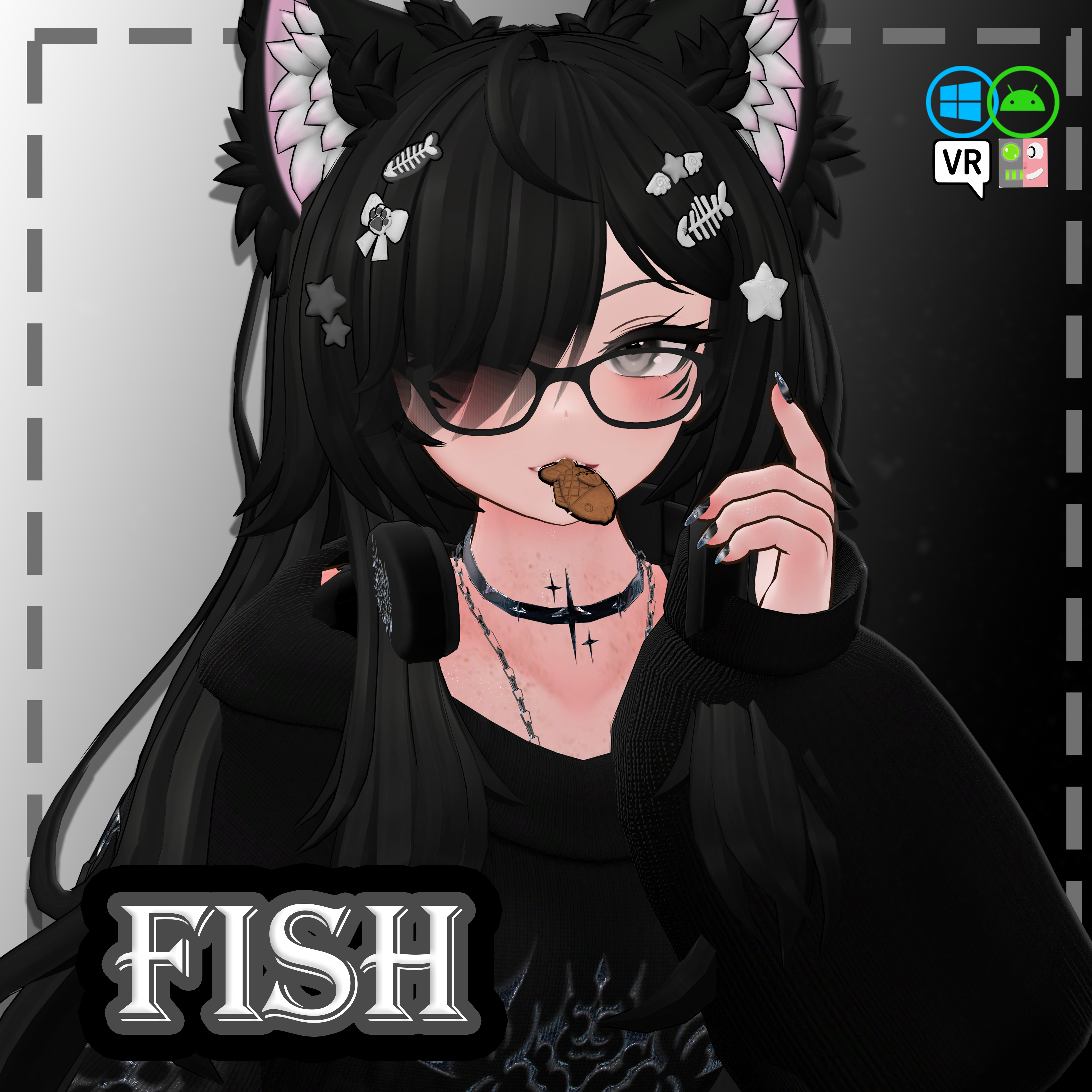 ๐| FISH (VRCFT/QUEST/SFW)