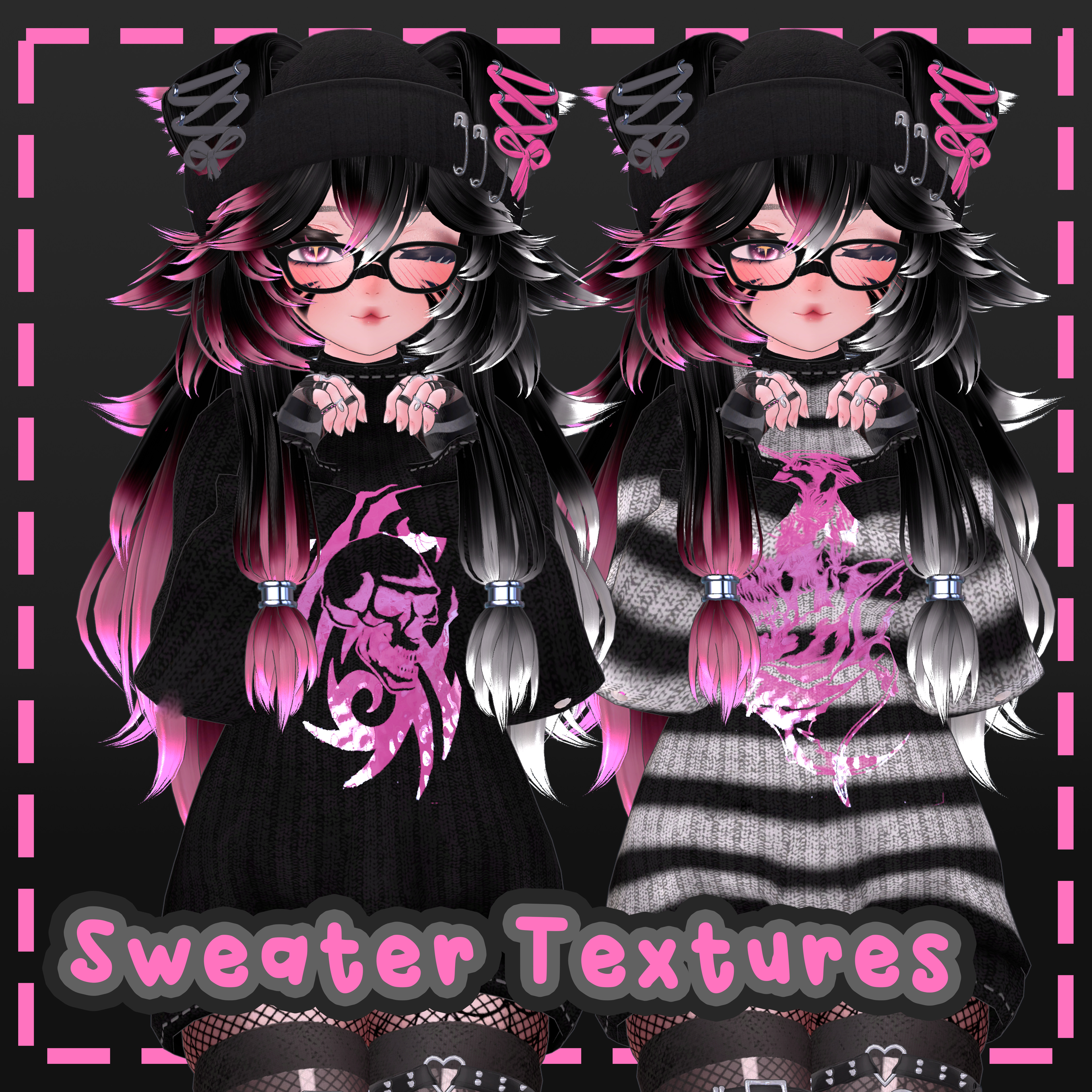 🌶️ | SWEATER TEXTURES (PEPPER)