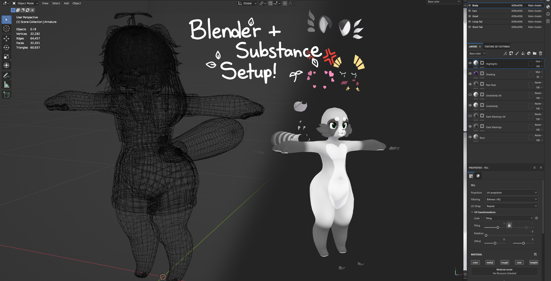 Sprout - VRChat Furry Avatar