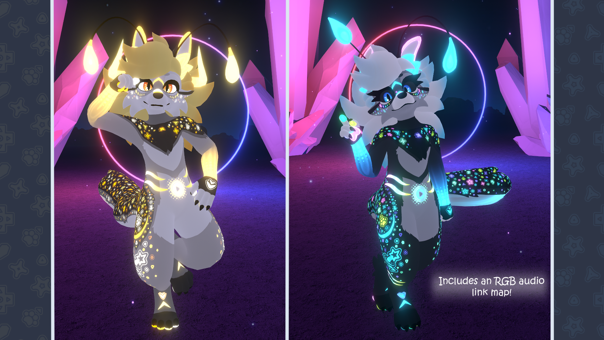 Ultra Moontail Duo {VRChat Avatar Texture}