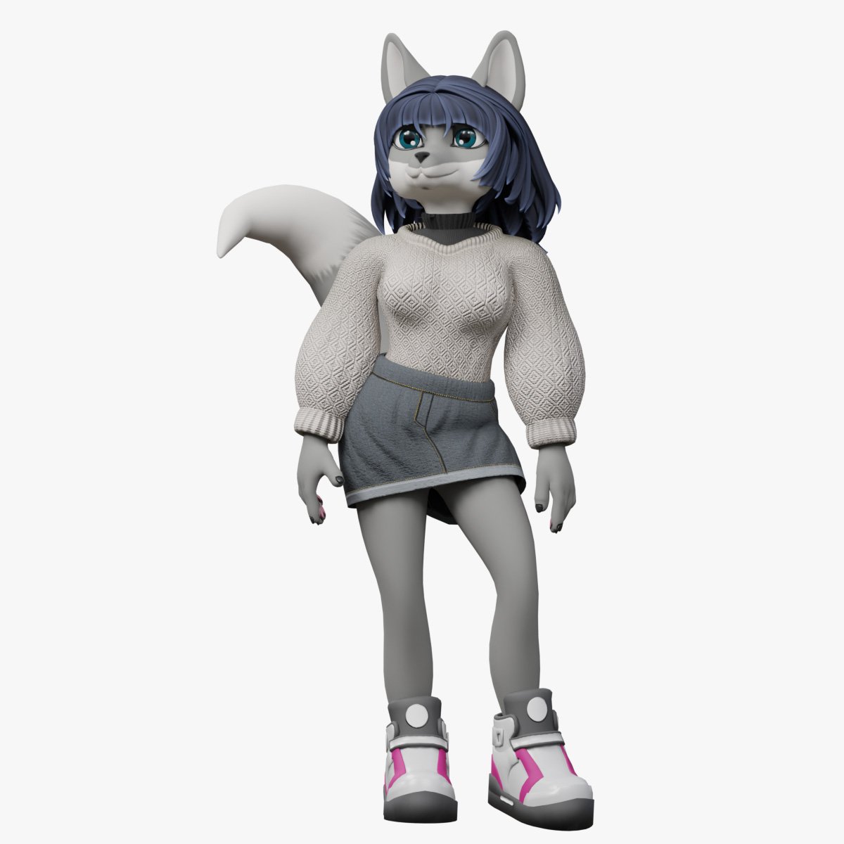 Furry Fox Character - Florence