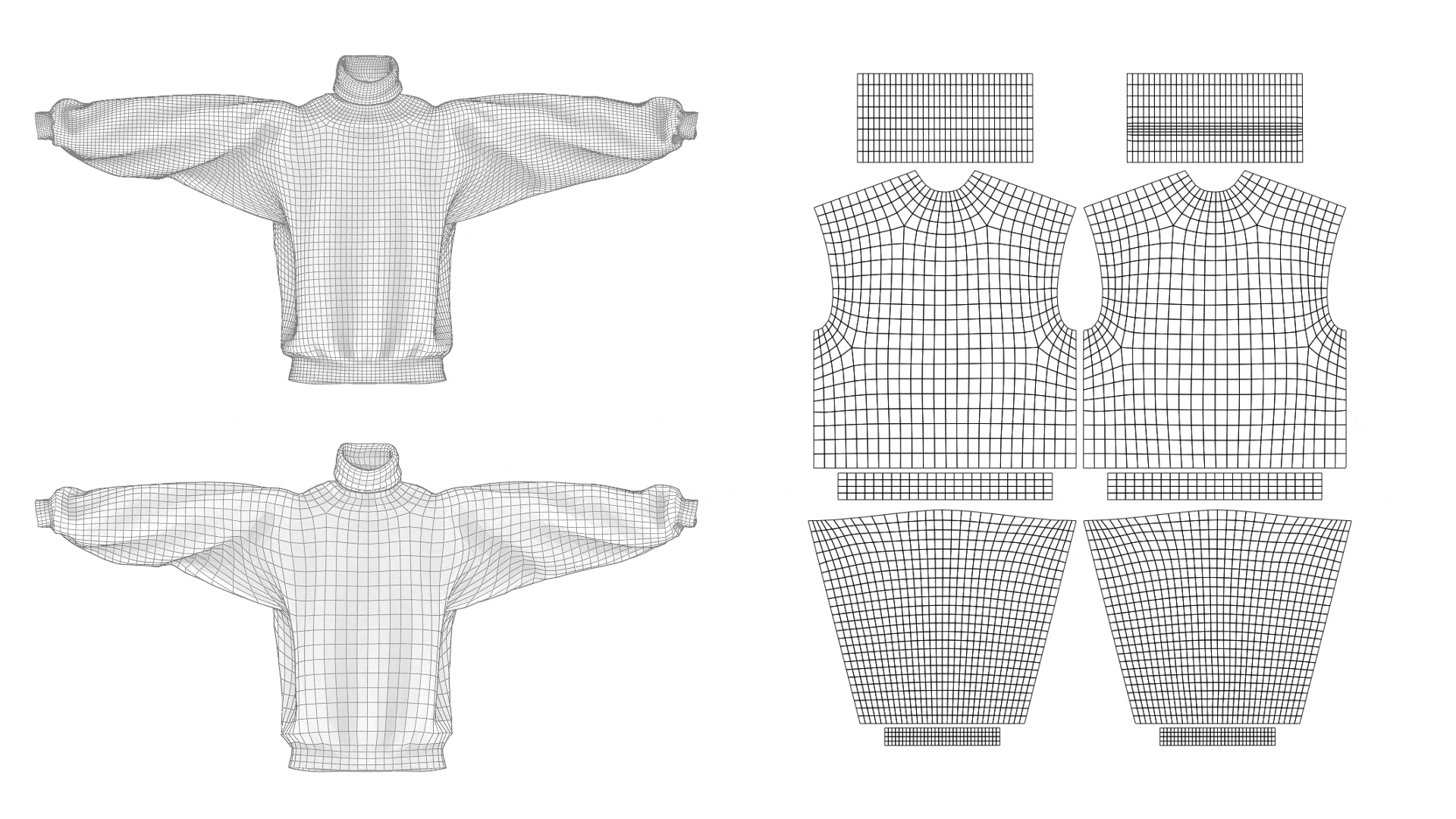 Oversized Knit Turtleneck