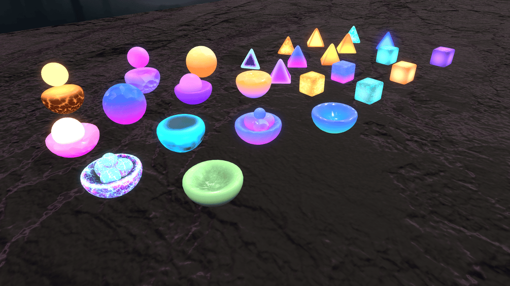 Ethereal Lamp Collection (27 Game Ready lamps | Vrchat | Unity)