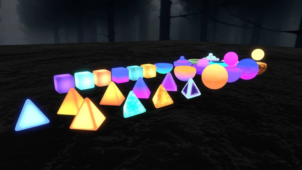 Ethereal Lamp Collection (27 Game Ready lamps | Vrchat | Unity)