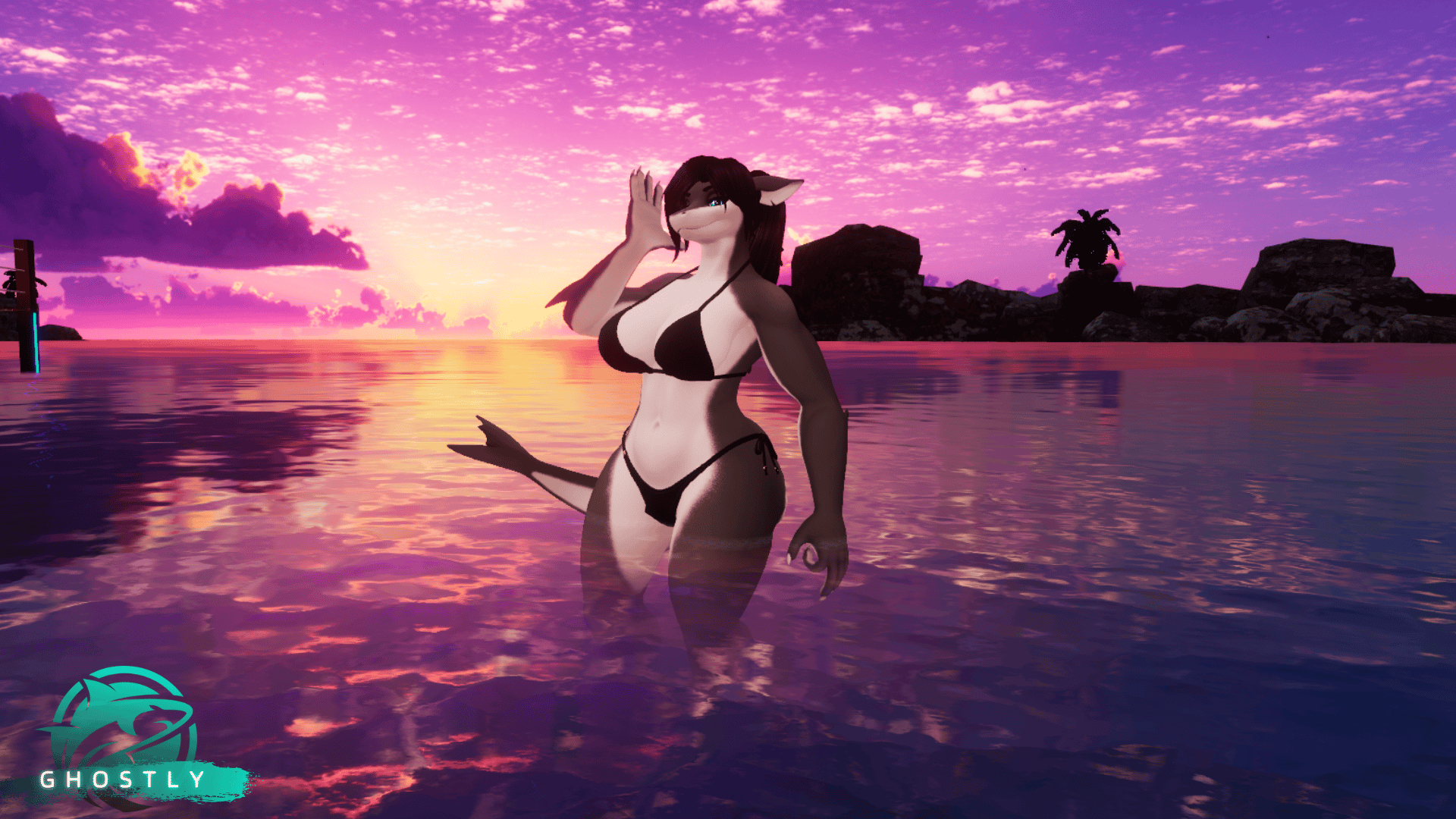 Ghostly Female Sharks