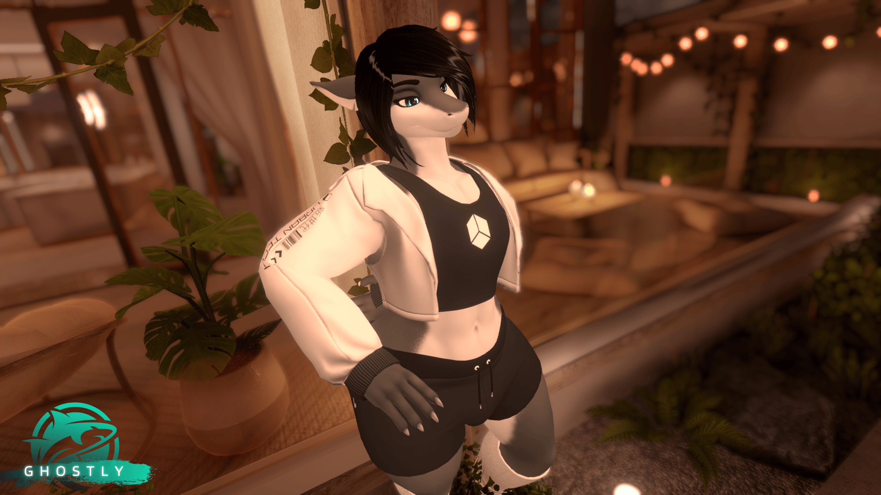 Ghostly Femboy Shark