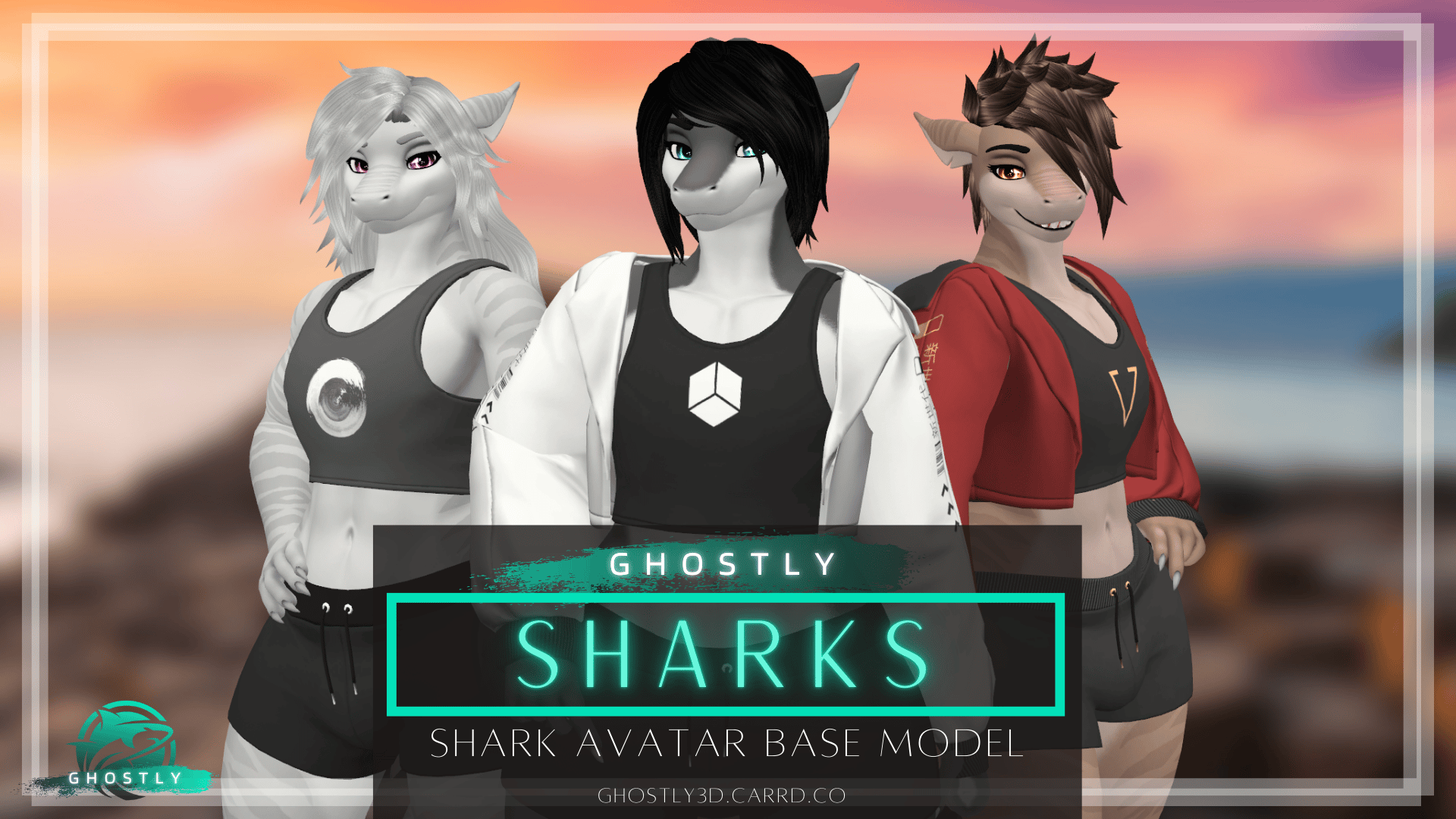 Ghostly Femboy Shark