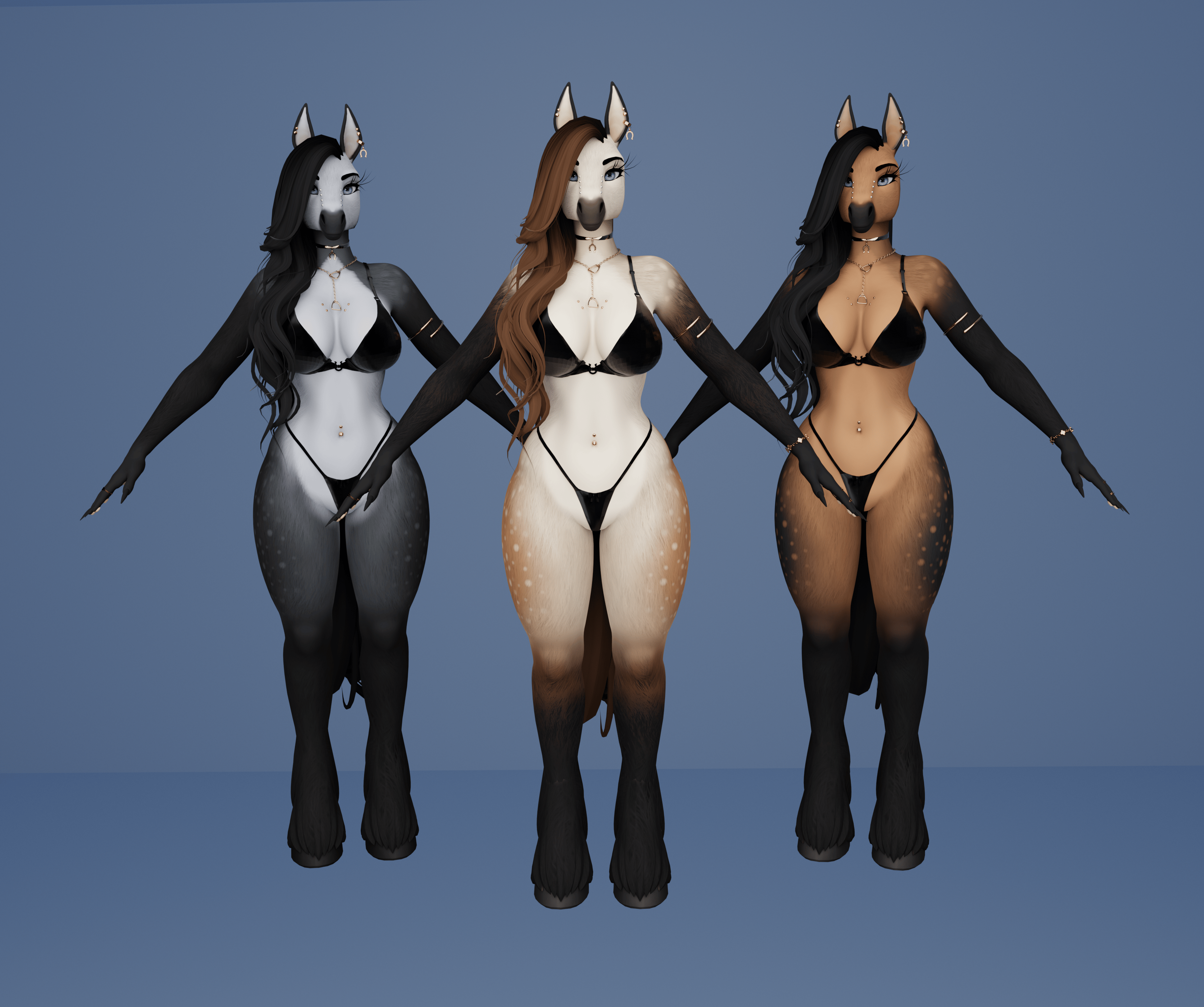 Sooty Mares texture for Willow by Foxipaws