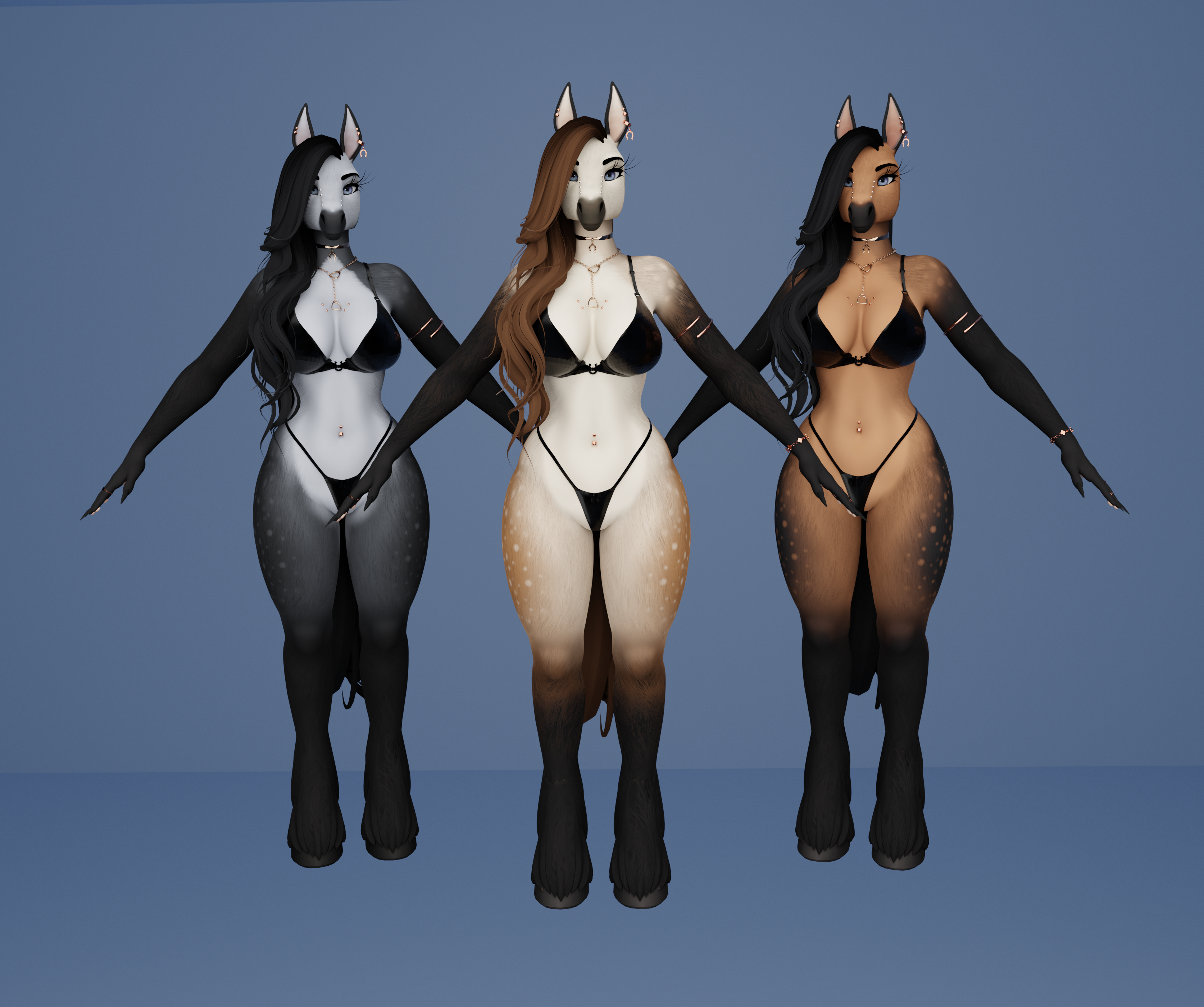 Sooty Mares texture for Willow by Foxipaws