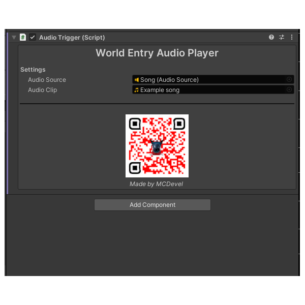 VRChat World Entry Audio Player