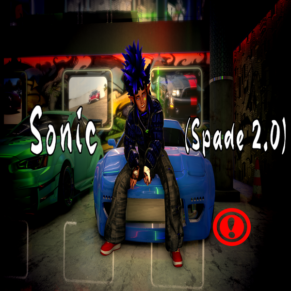 Sonic A.K.A. Spade 2.0 (VRChat Avatar)