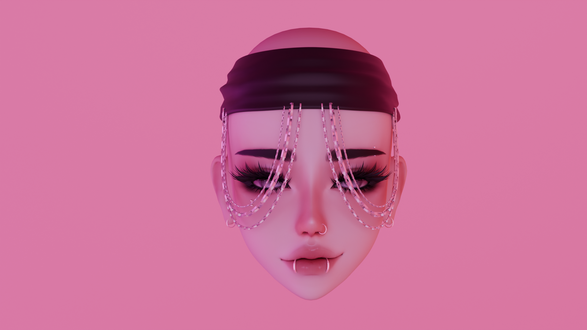 "Chain's Eye View" Headband (VRChat)