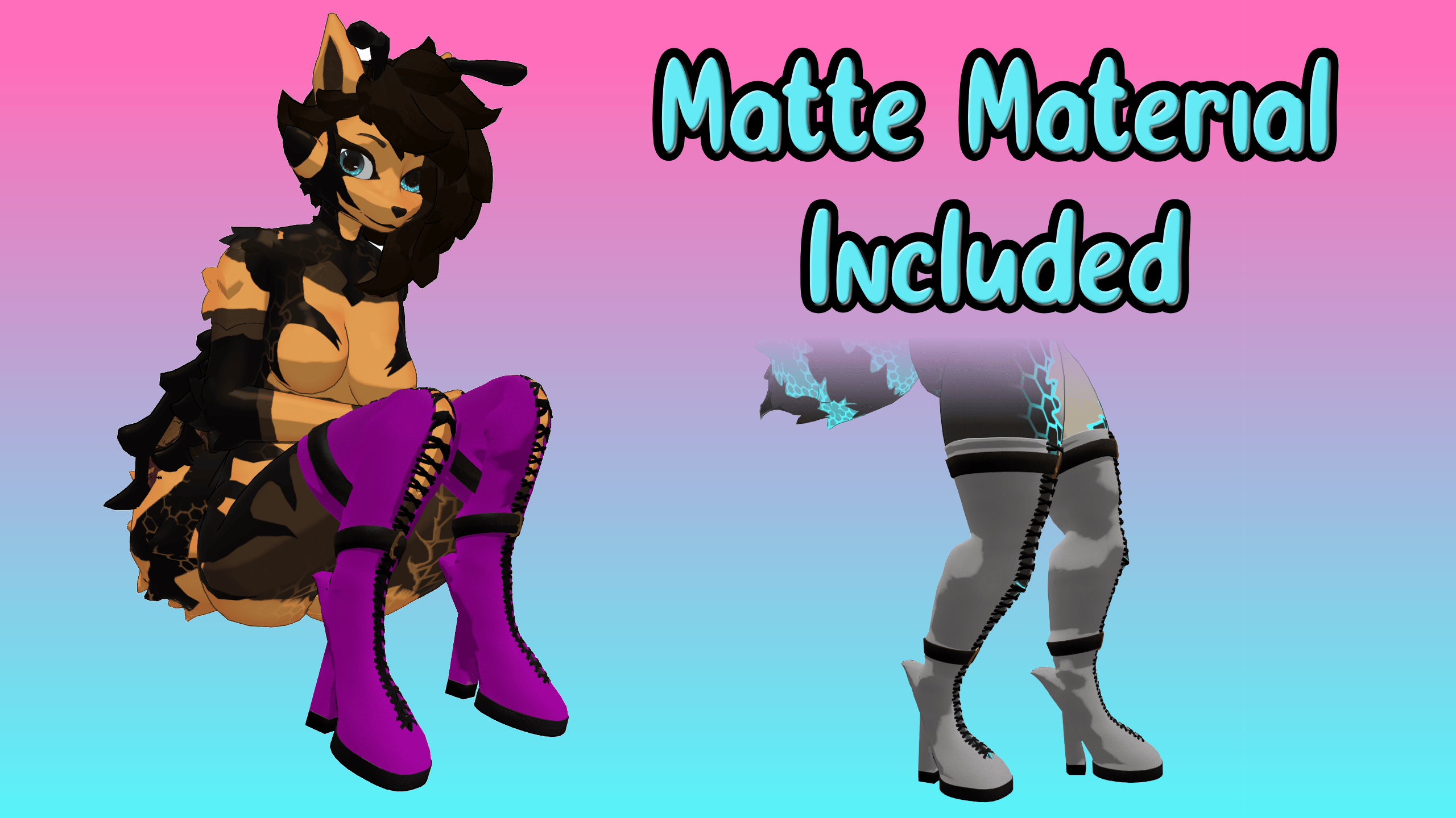 Thigh High Boots for Caramel and Clover