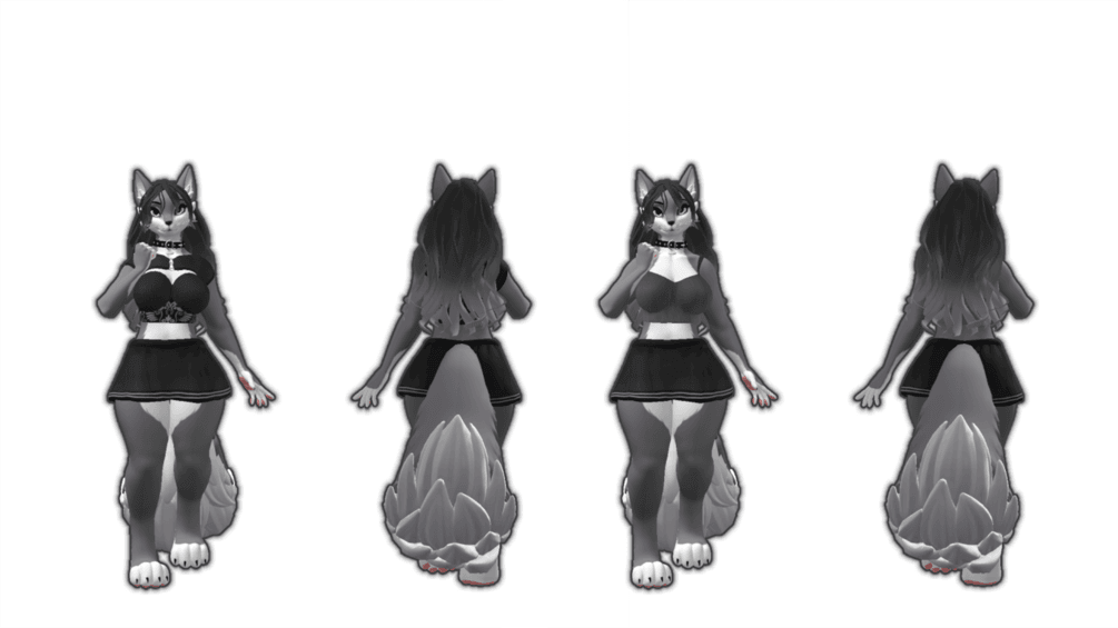 Winterpaw Casual Set by The Moonlight Vixen