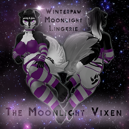 Winterpaw Moonlight Lingerie by The Moonlight Vixen