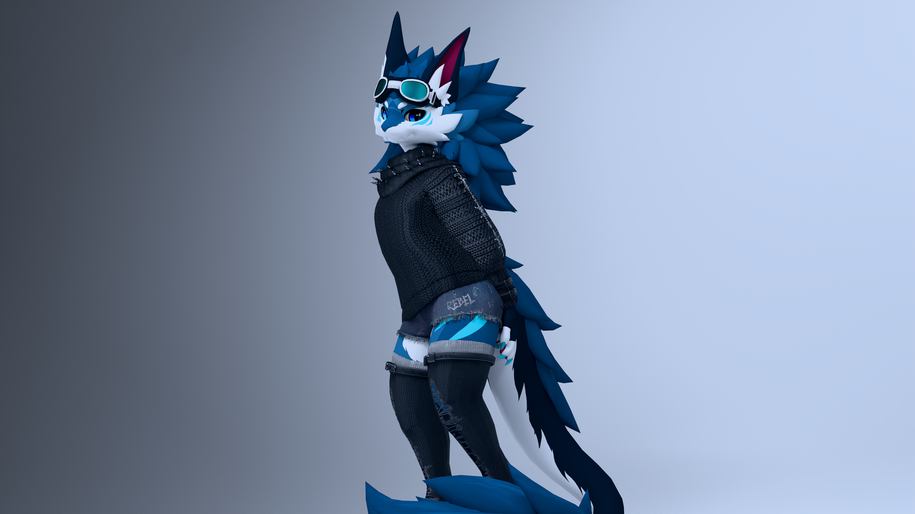 NovaBeast - Oversized Goth Set
