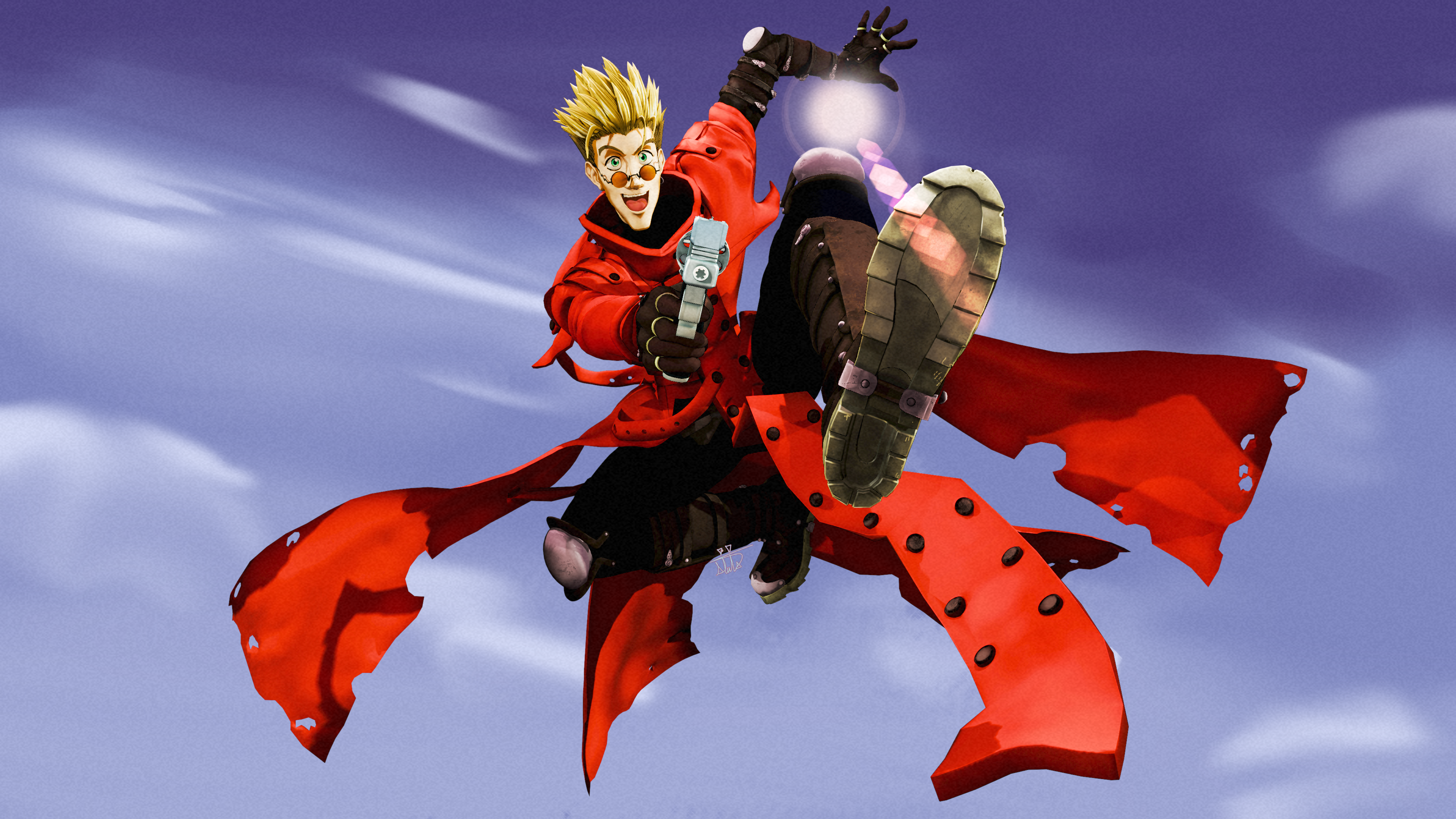 98 Vash The Stampede VRChat Avatar PC ONLY (Quest coming soon)