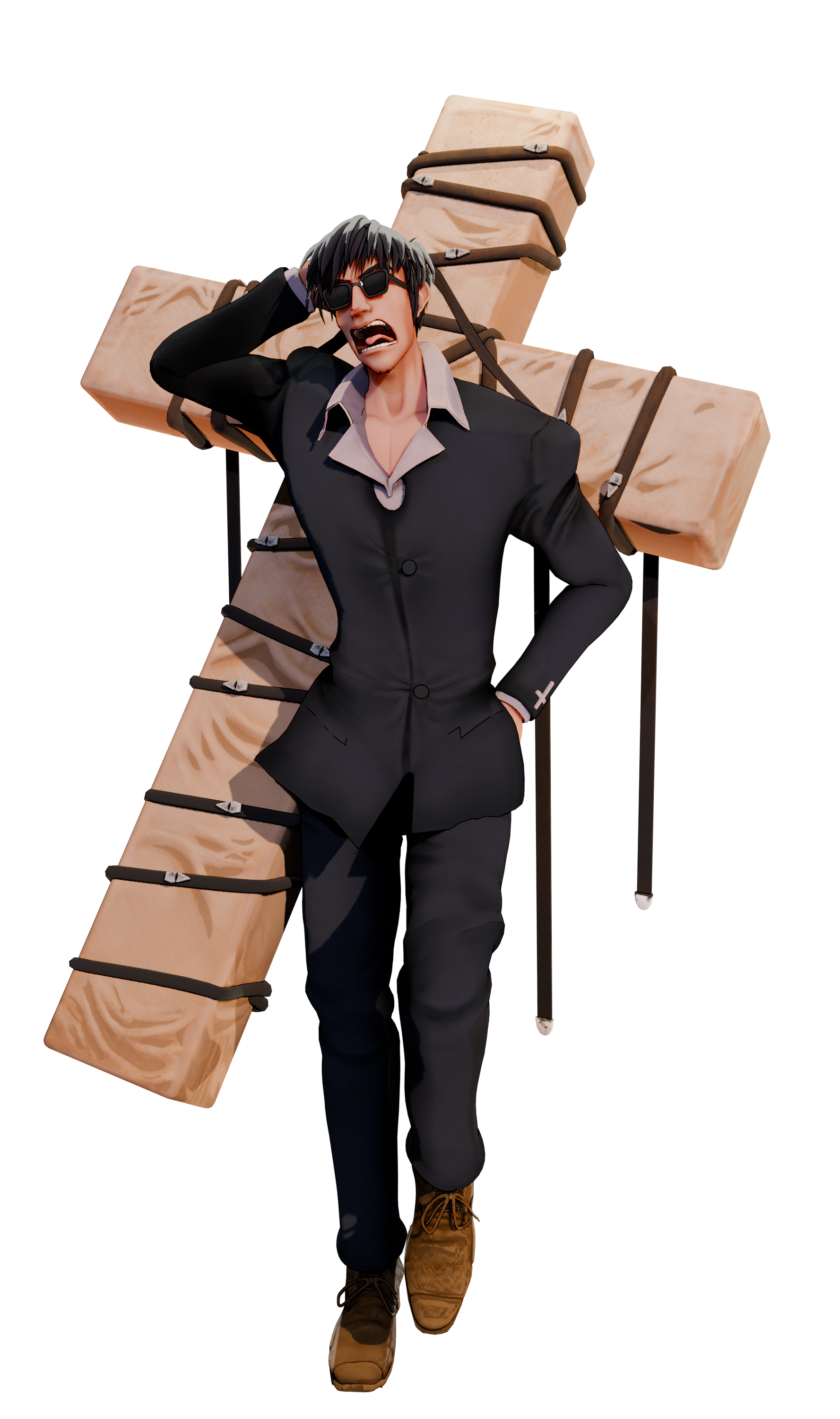 98 Nicholas D. Wolfwood VRChat Avatar (PC Only/Android coming soon)