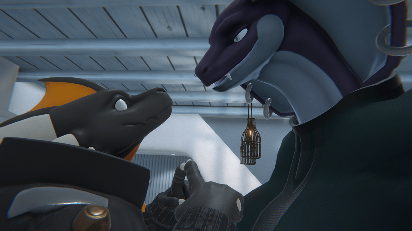 Tanya the Thick Snake GF | VRChat & Blender