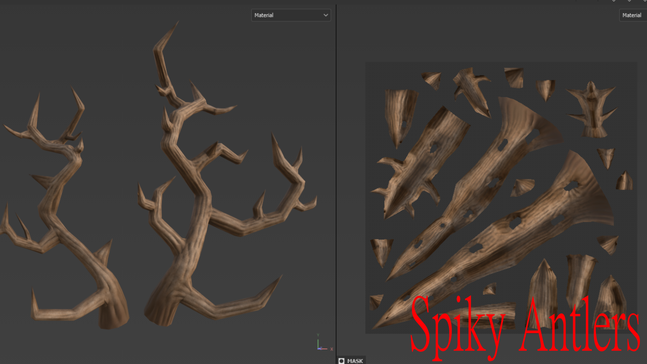 Jackalope Antlers