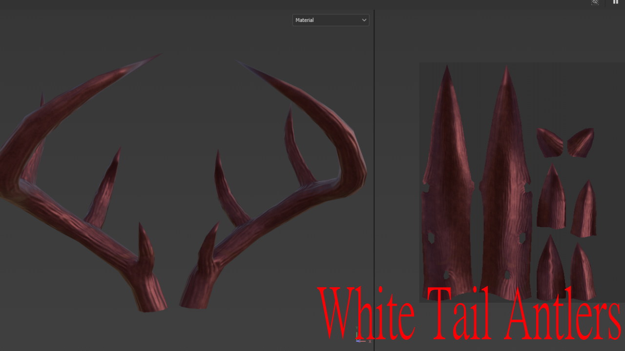 Jackalope Antlers