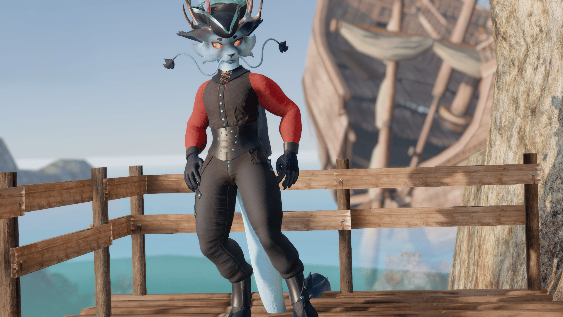 Feyrin Gothic Pirate Outfit