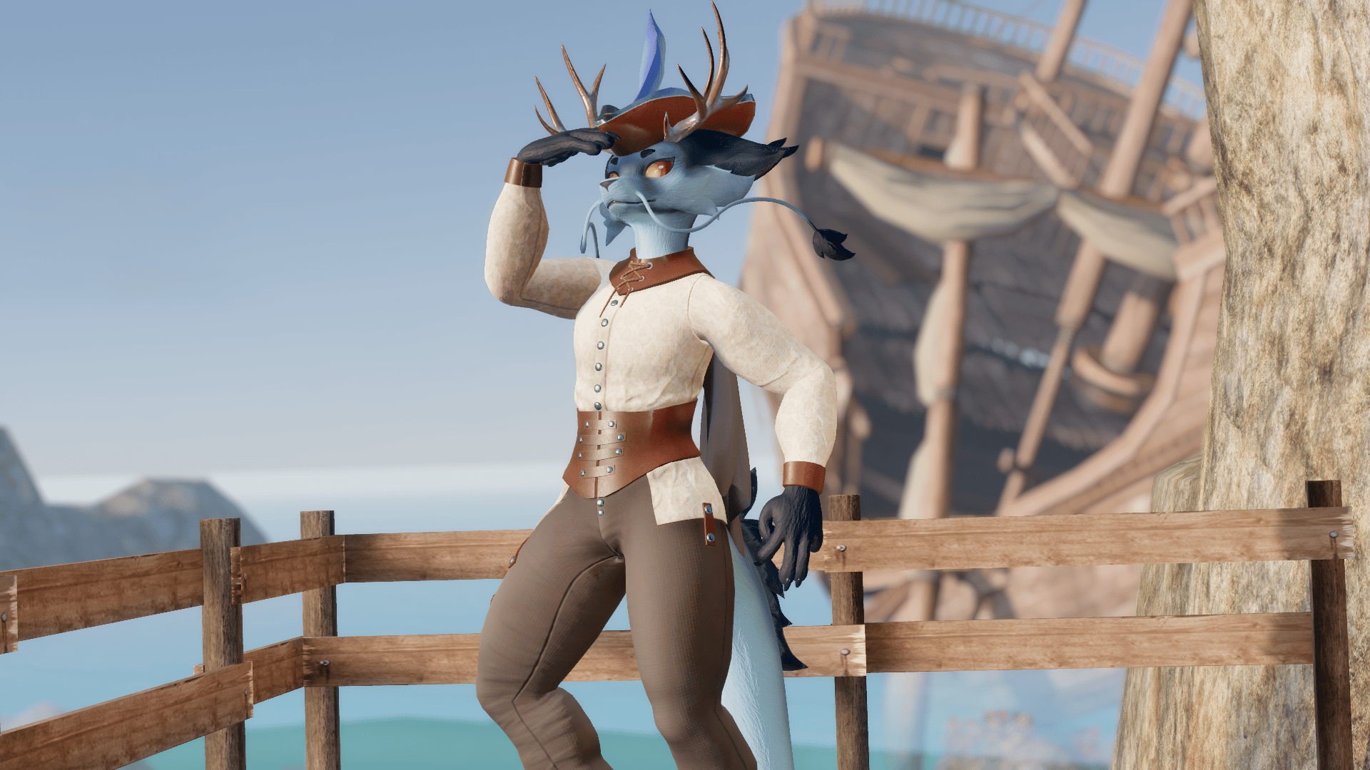 Feyrin Gothic Pirate Outfit