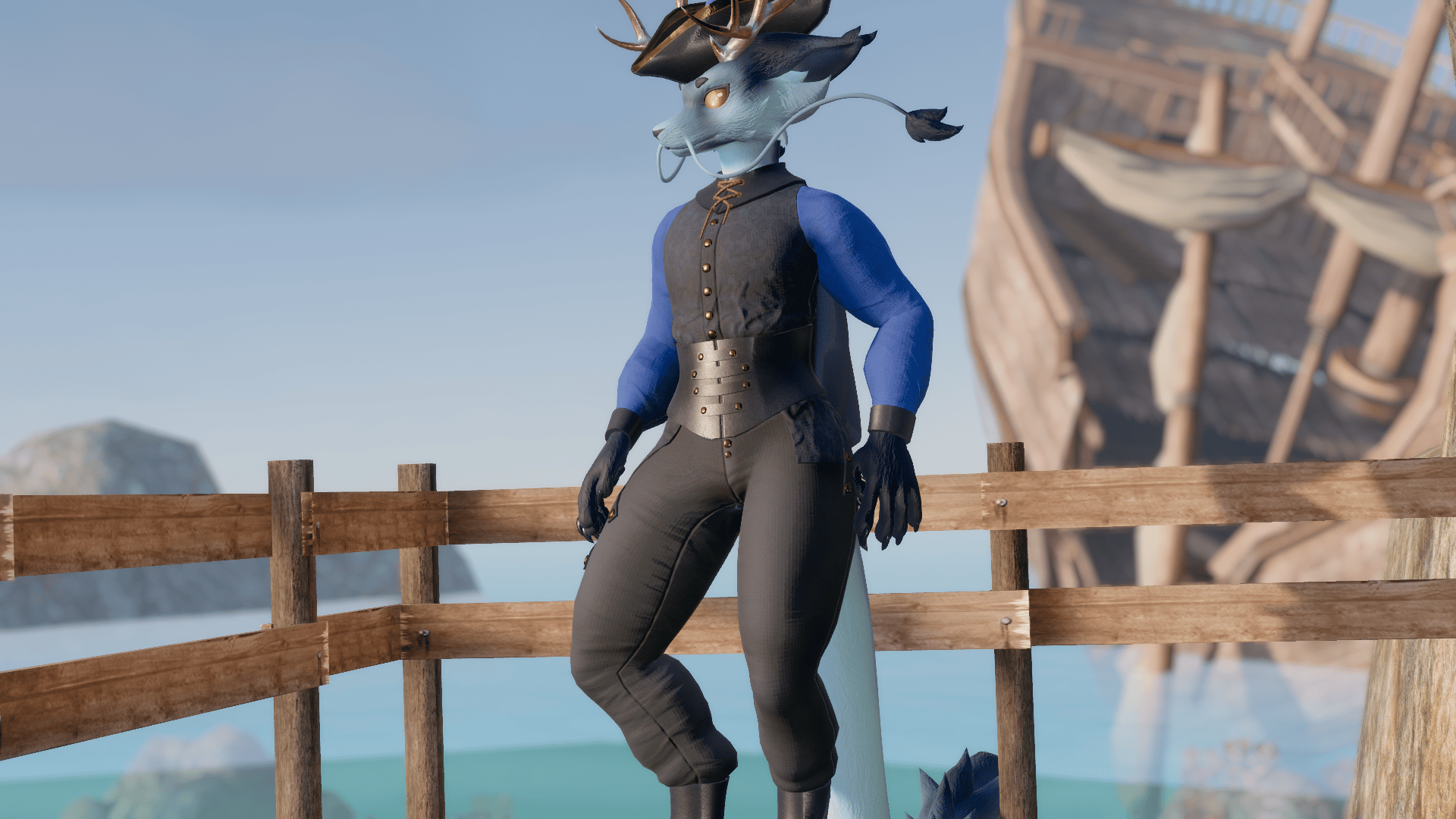 Feyrin Gothic Pirate Outfit