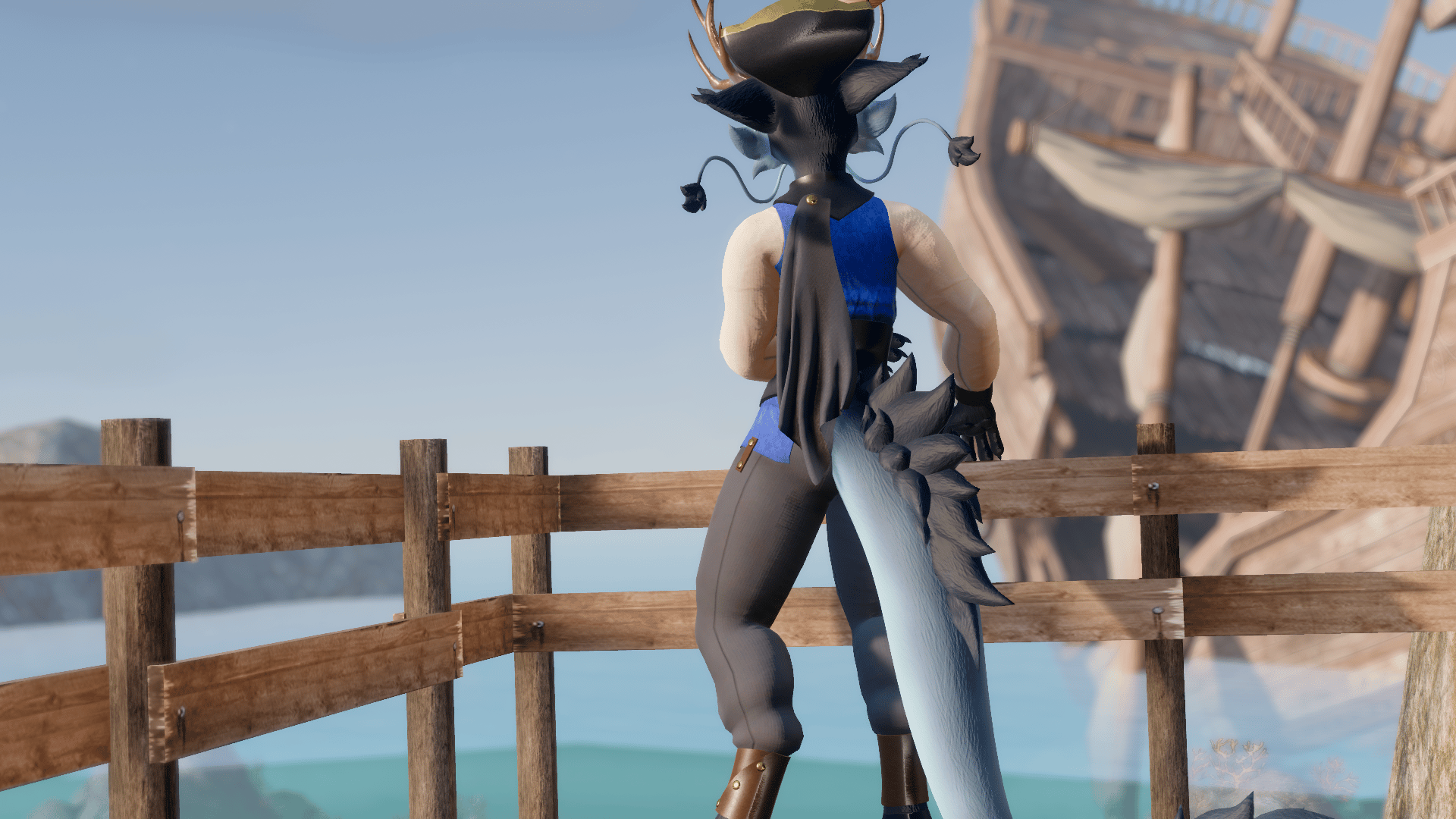 Feyrin Gothic Pirate Outfit