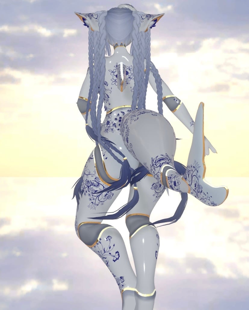Porcelain Sealycan (Hat Included)
