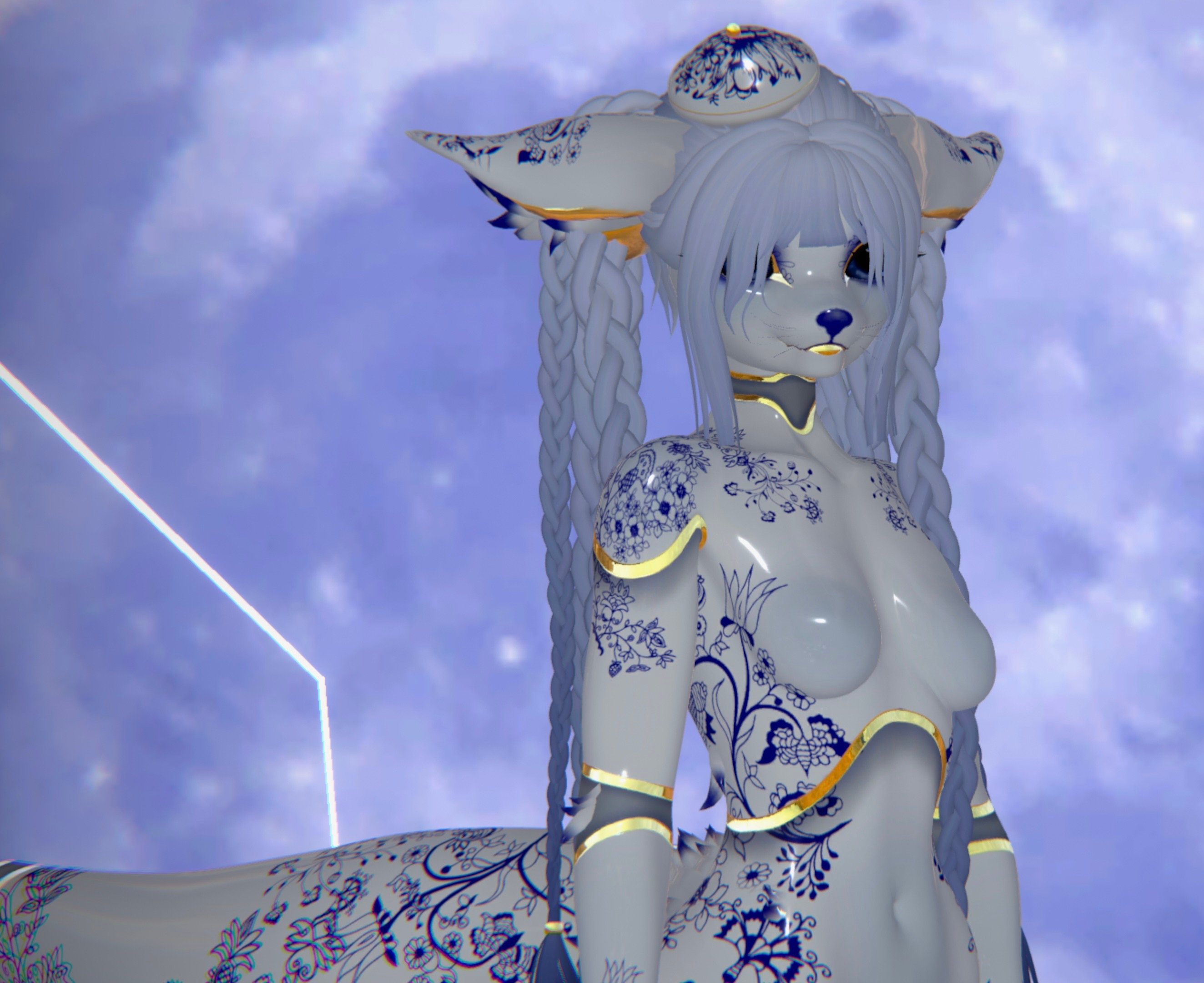 Porcelain Sealycan (Hat Included)