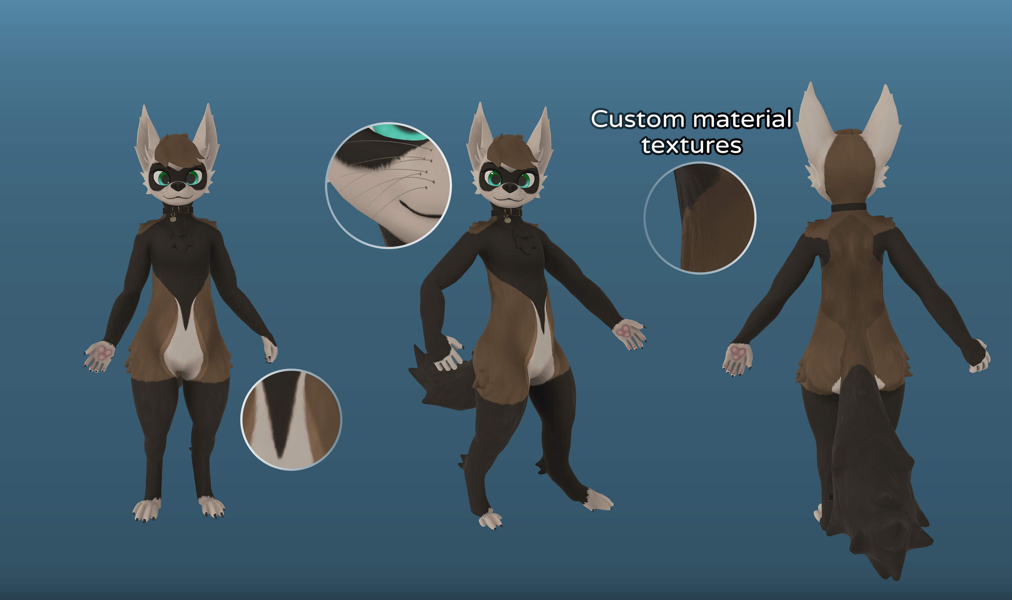 Ferret skin for the Sylvafen