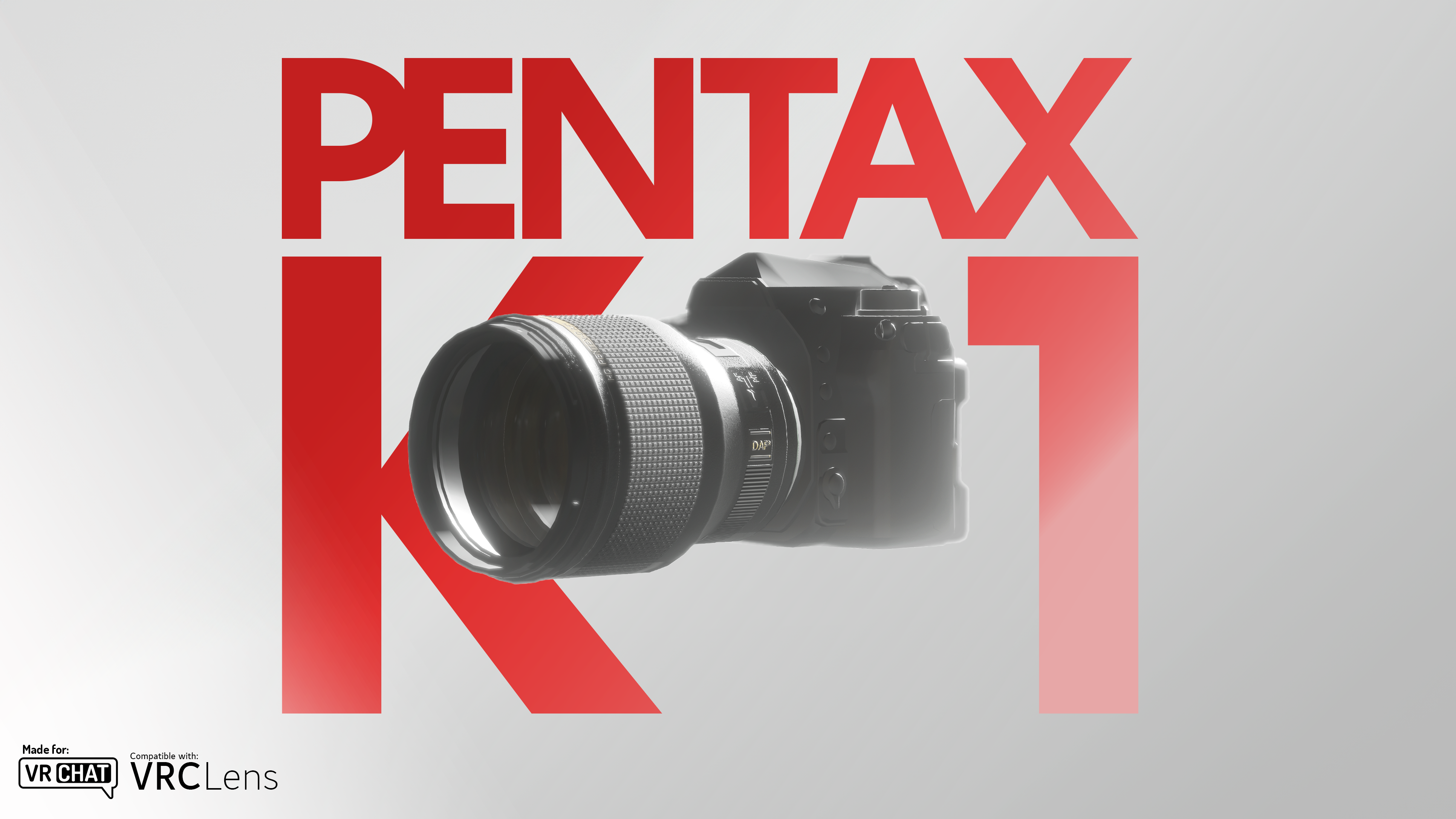 ๐ธ PENTAX K-1 for VRCLens addon | Working viewfinder for VRCLens with a realistic Camera! | VRChat and VRCFury ready