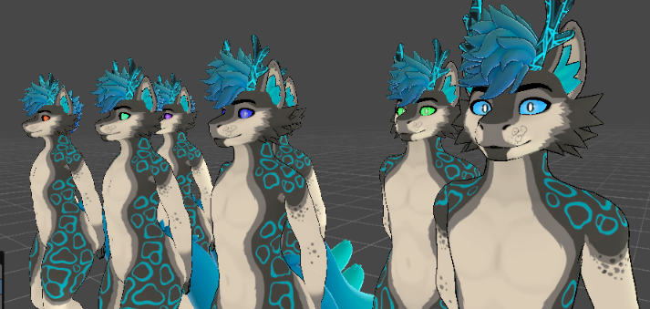 Cartoony Waggan Eyes ( 10+ Color Variations)