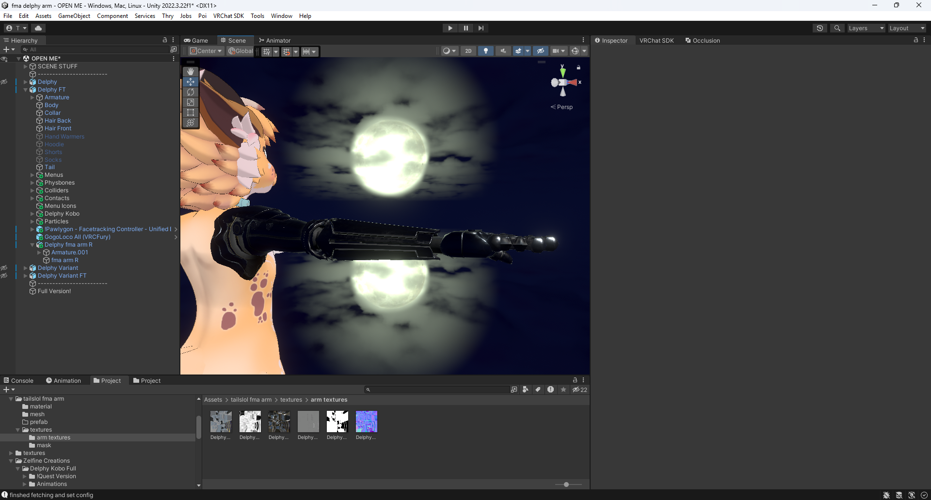 FMA arm for delphy kobo
