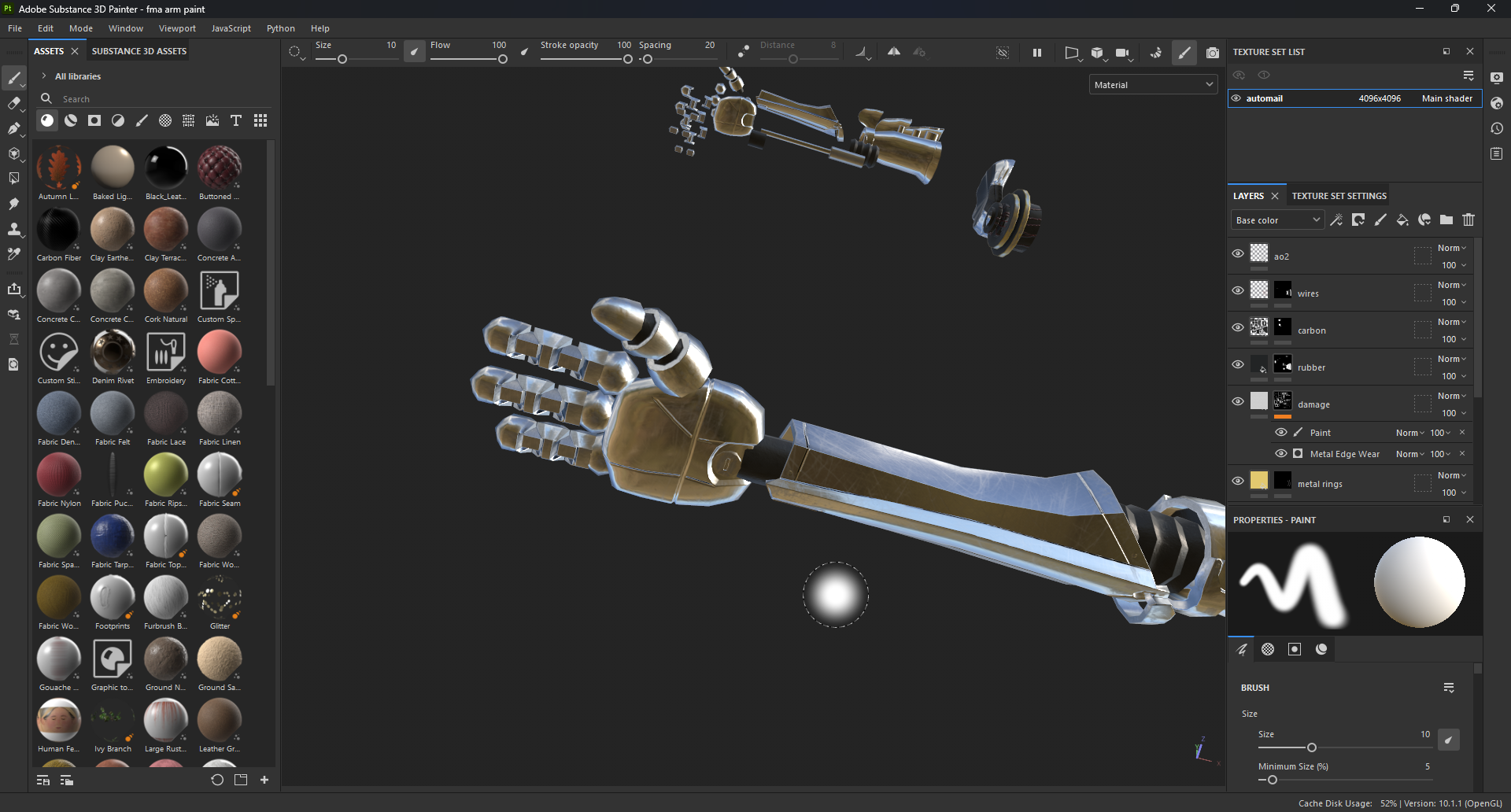 FMA arm for NovaBeast