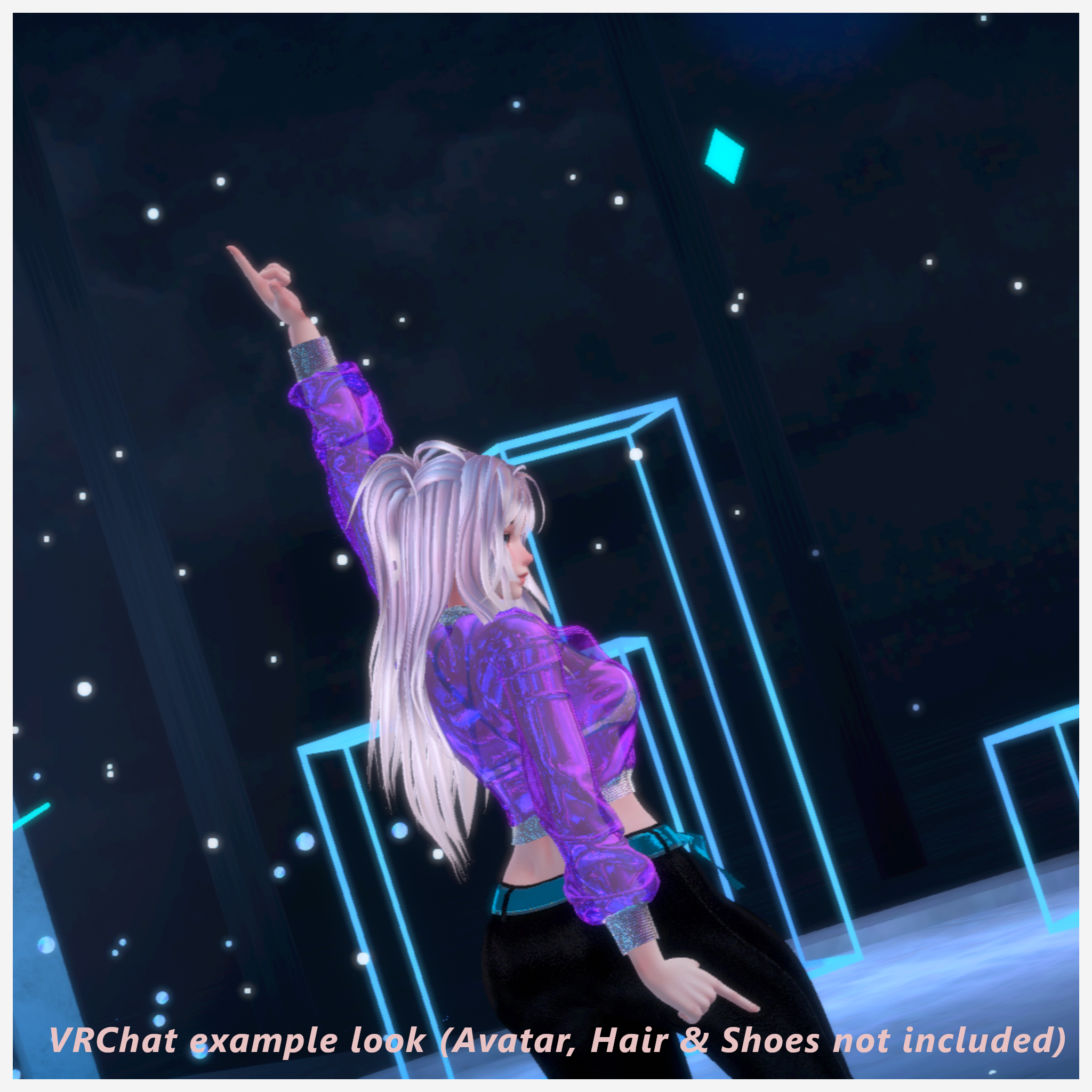 Glassline Vol. 01 - 3-piece set with Sheer Jacket (EGirl)