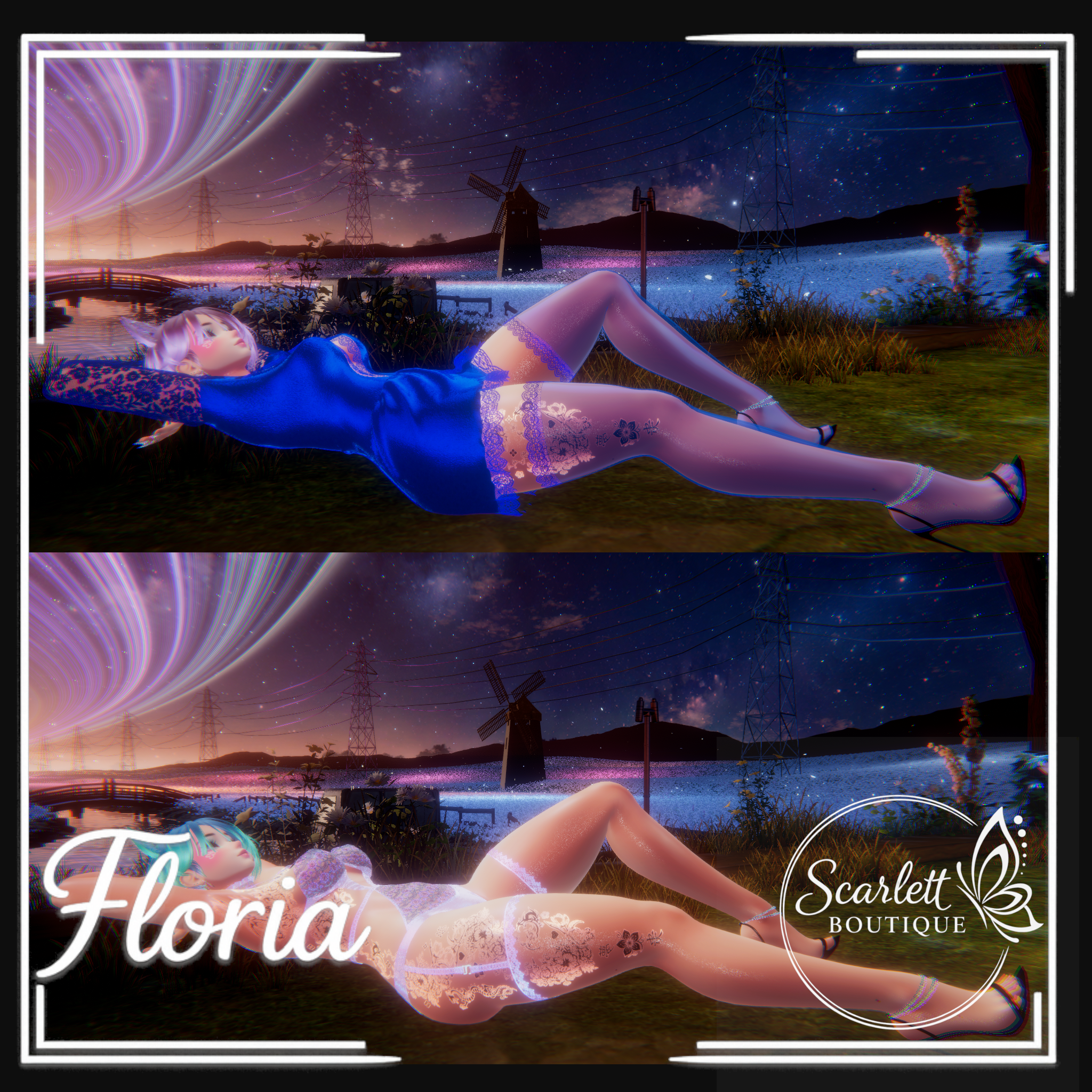 Floria (PC + GREEN OPTI + Quest + VRCFT + GOGO)
