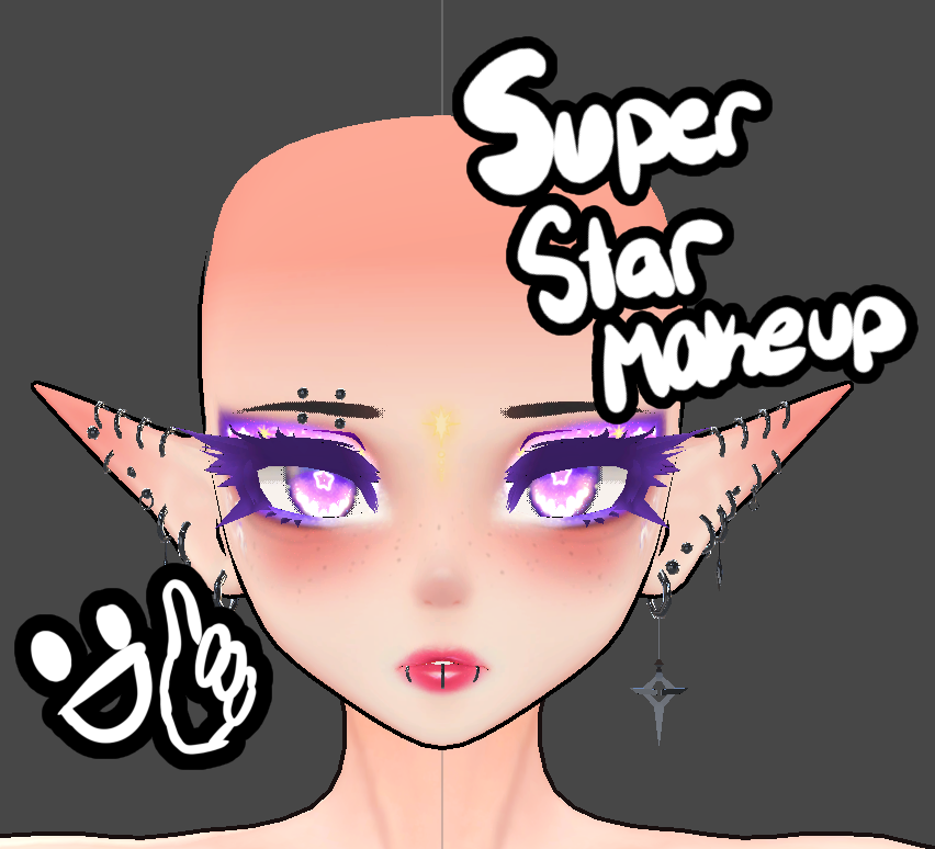 Super star makeup eyes